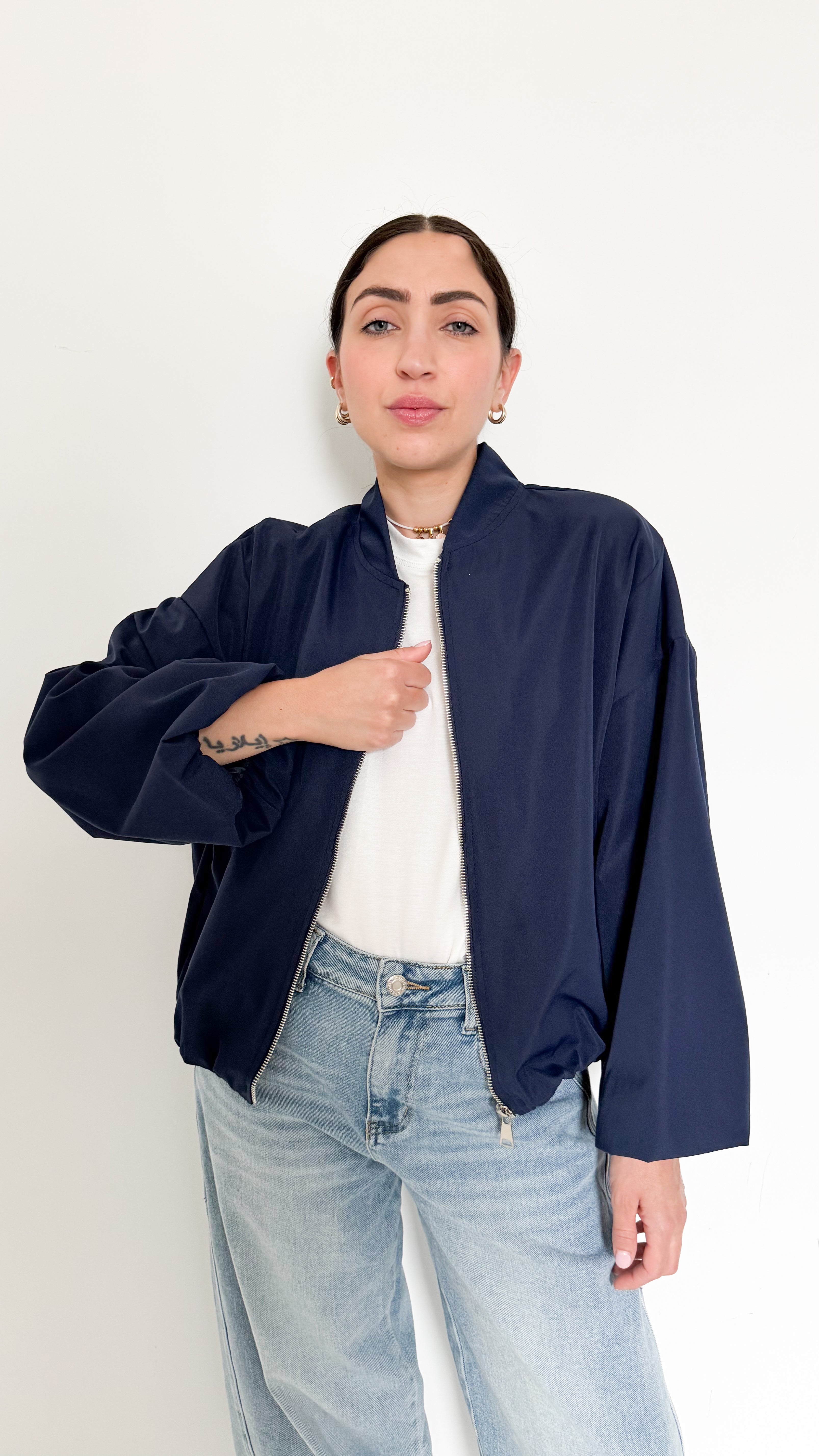 Giubbotto/Bomber Over Blu