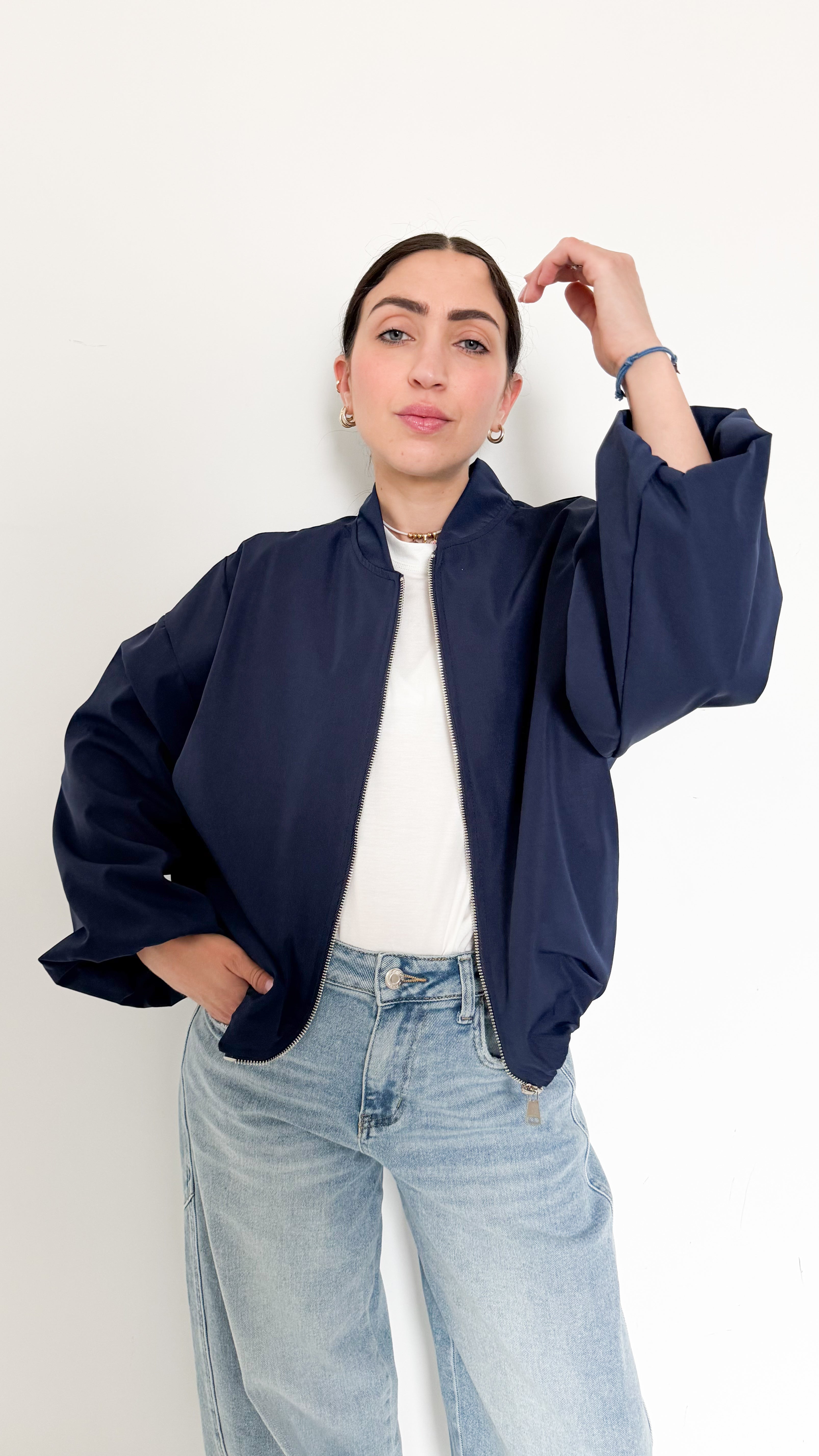Giubbotto/Bomber Over Blu