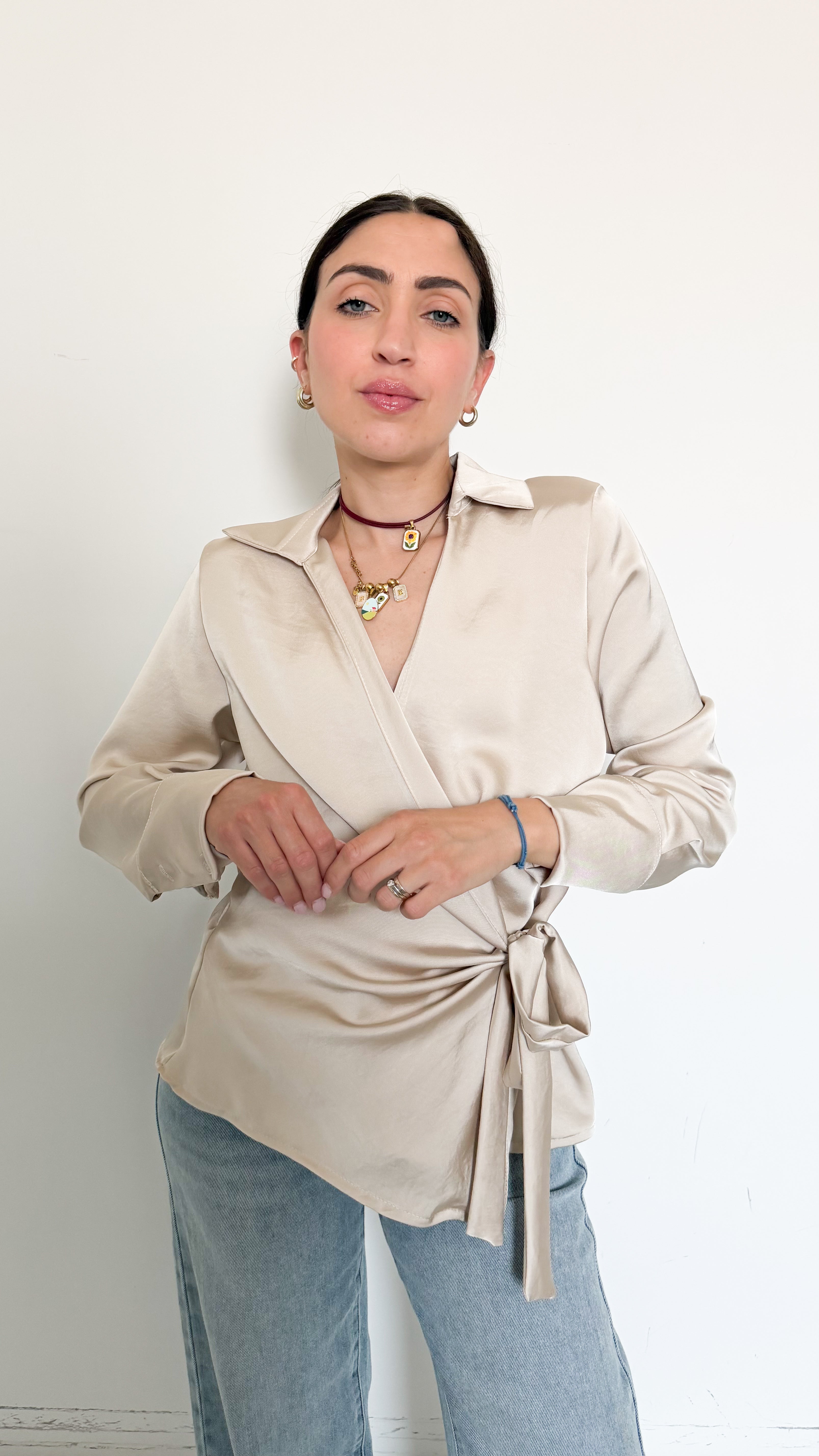 Blusa In Satin