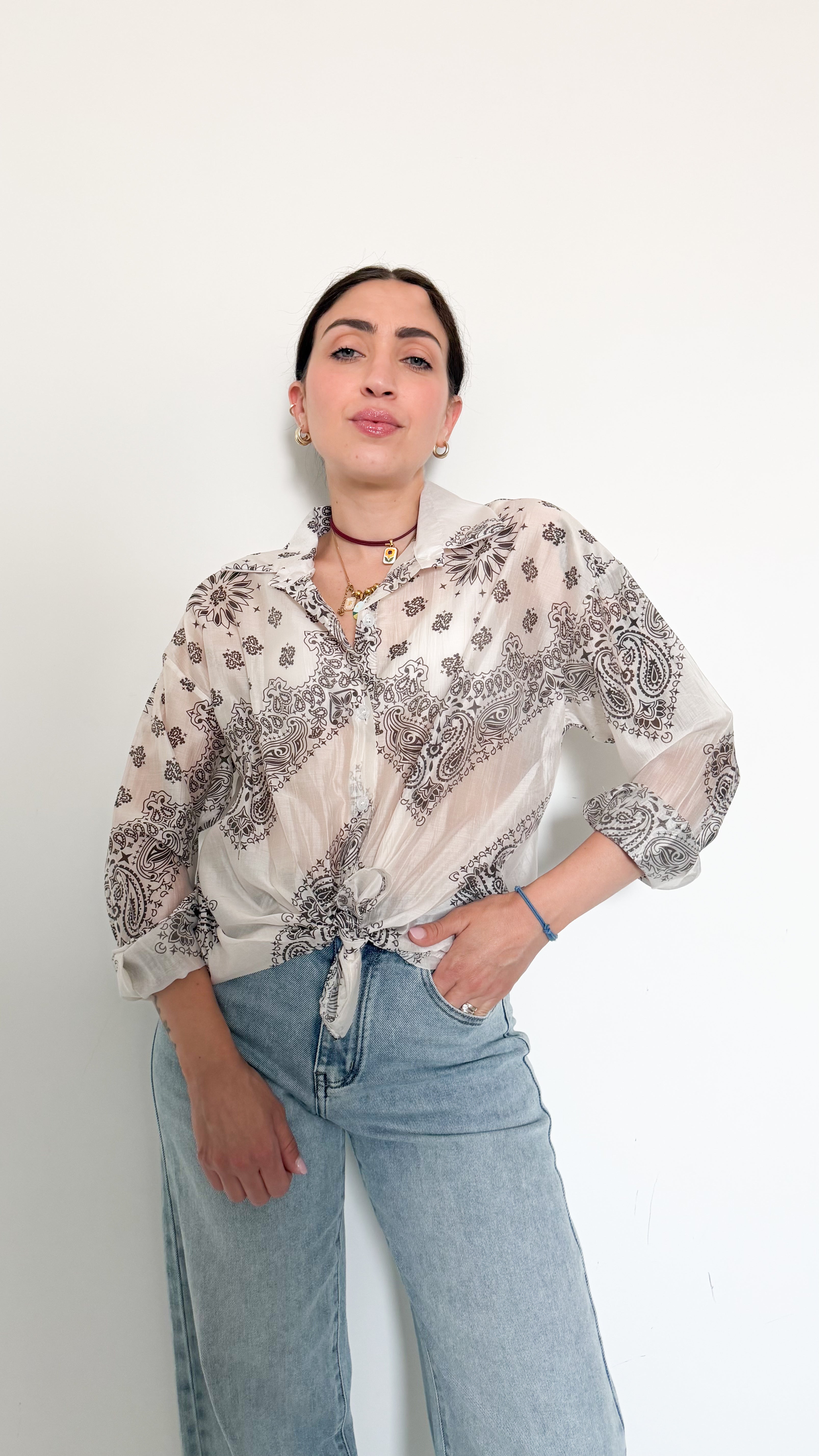 Camicia Fantasia Bandana