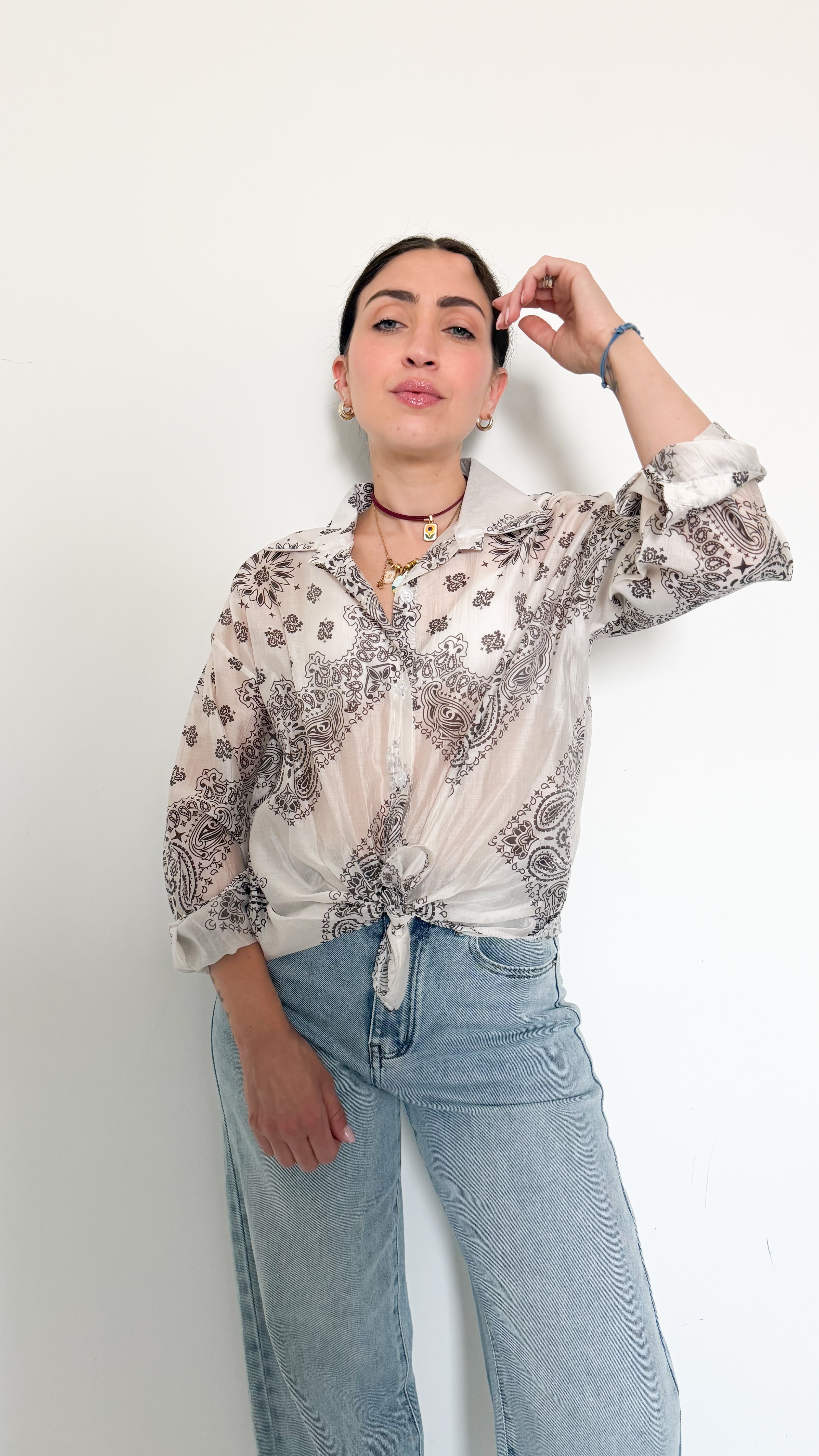 Camicia Fantasia Bandana