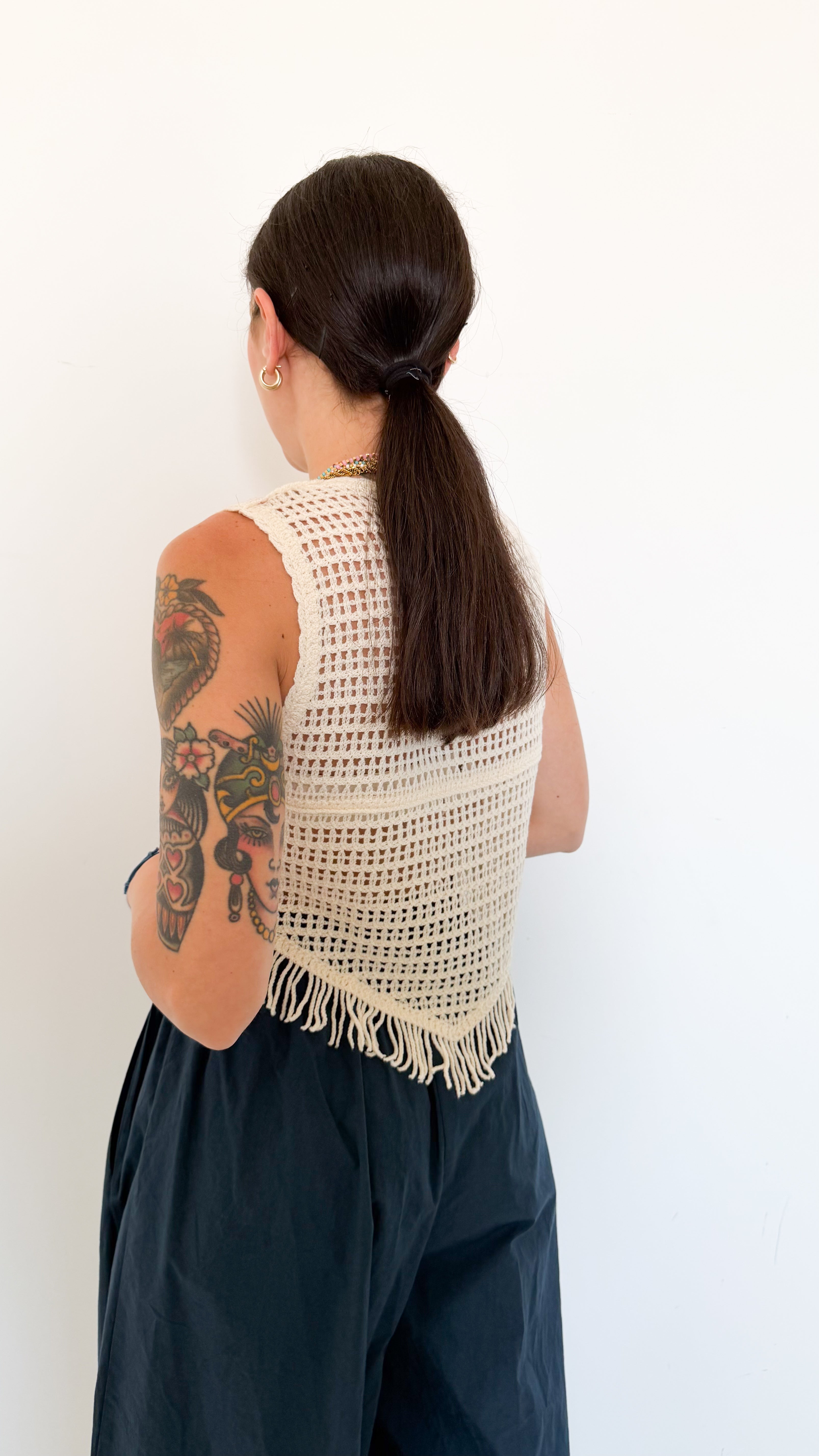 Top In Cotone Fantasia Viola