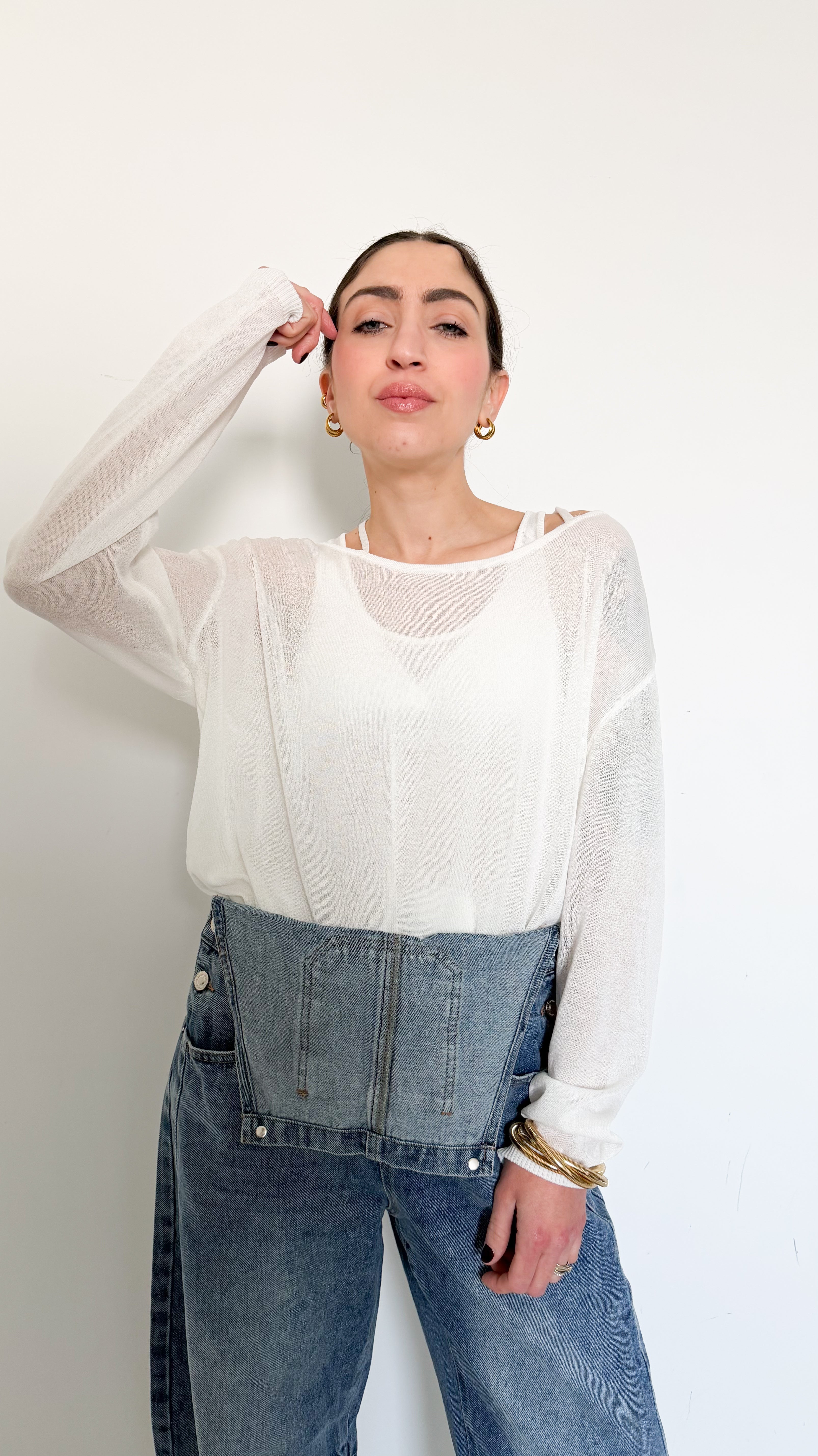 Set Top + Pull Bianco