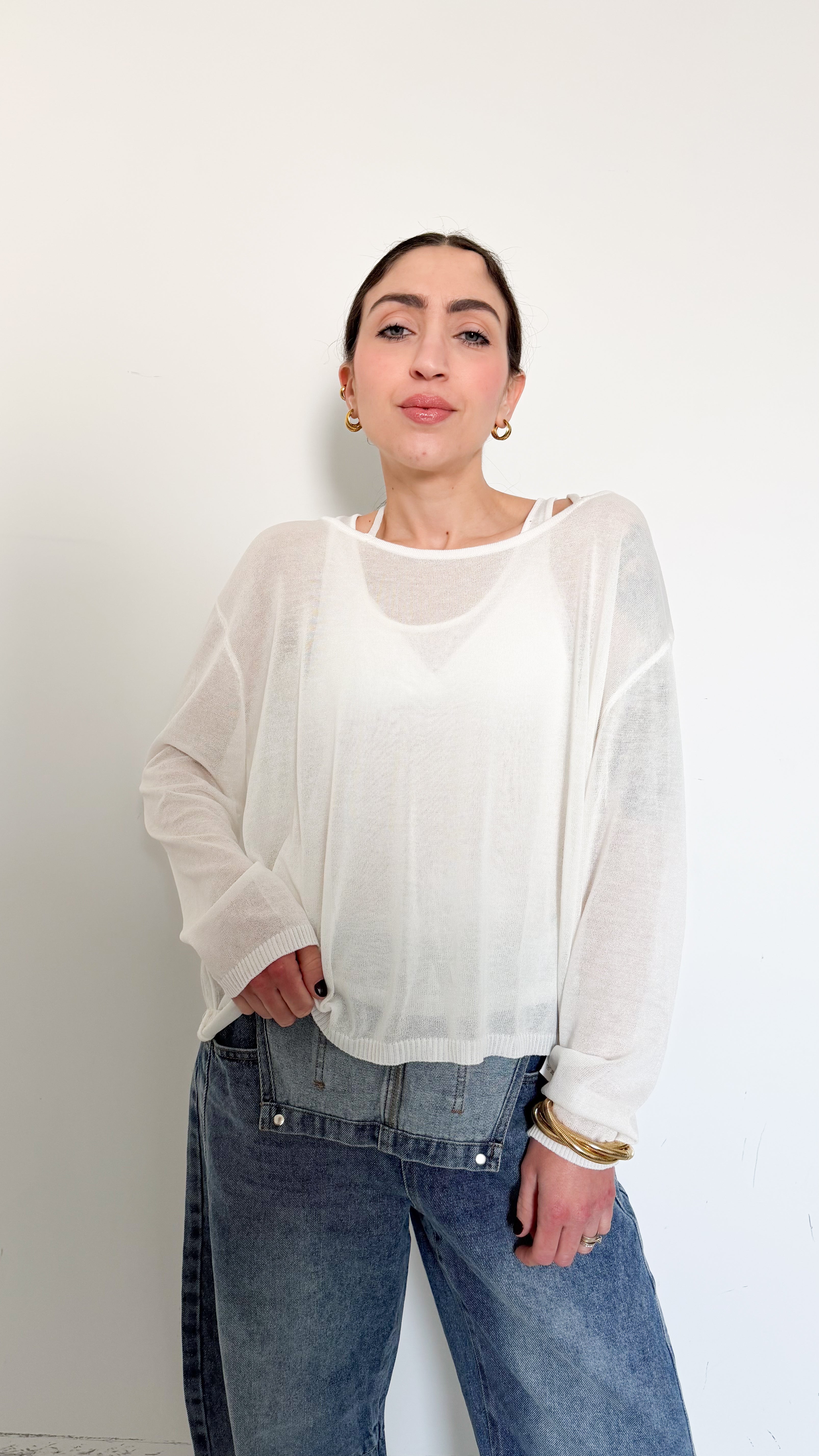 Set Top + Pull Bianco