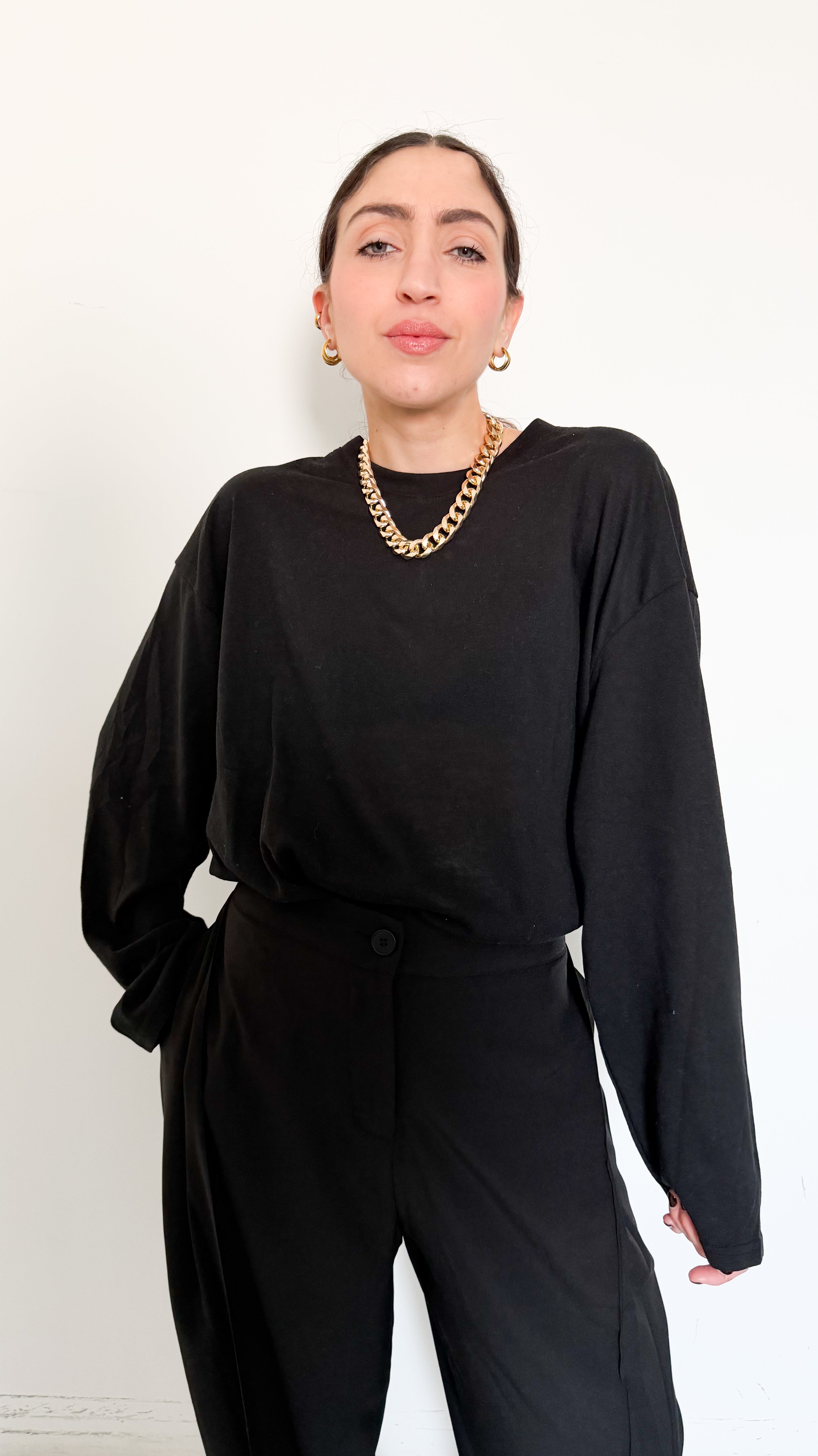 Maglia Velata Nera