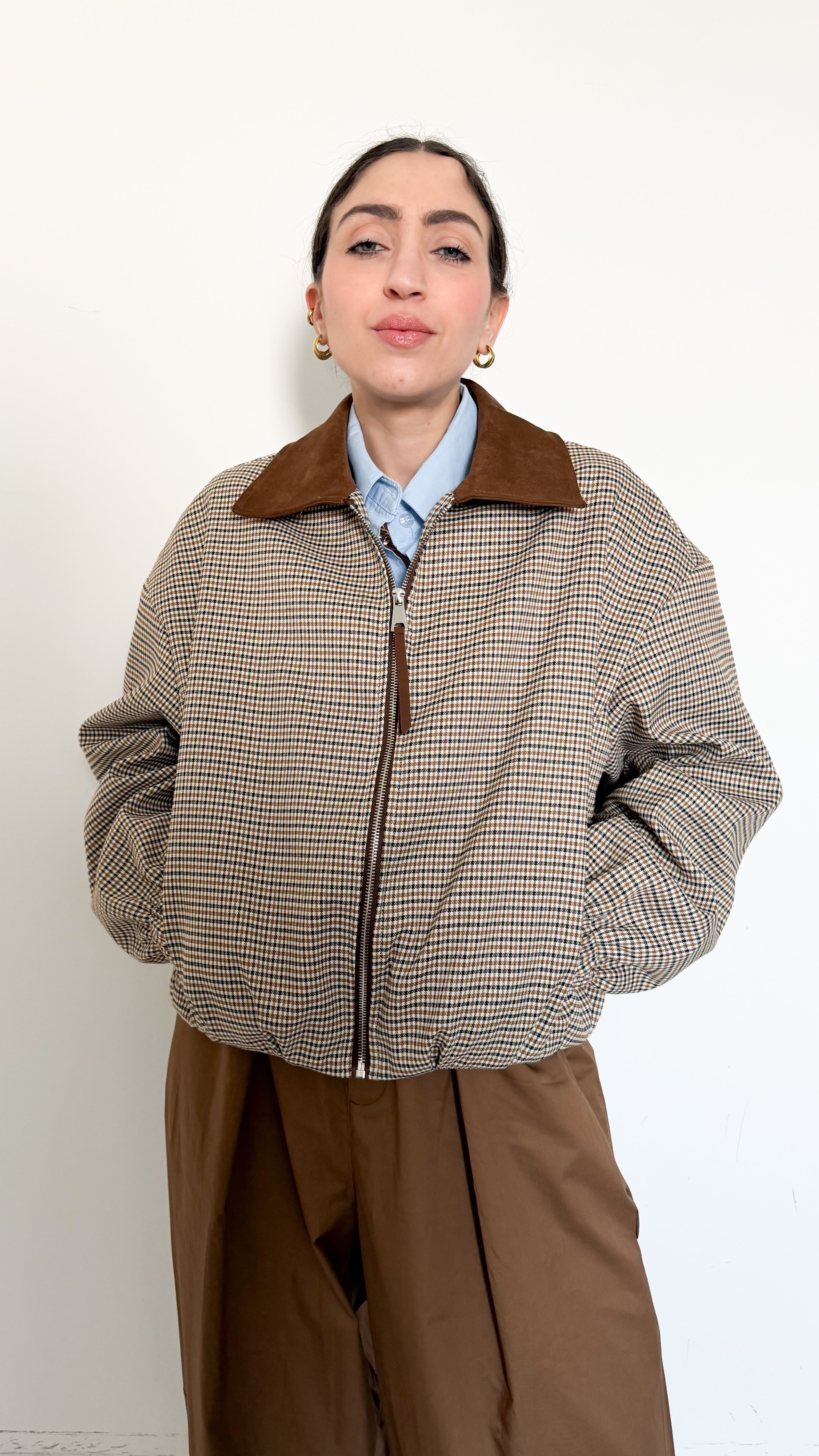 Giubbotto Pied De Poule