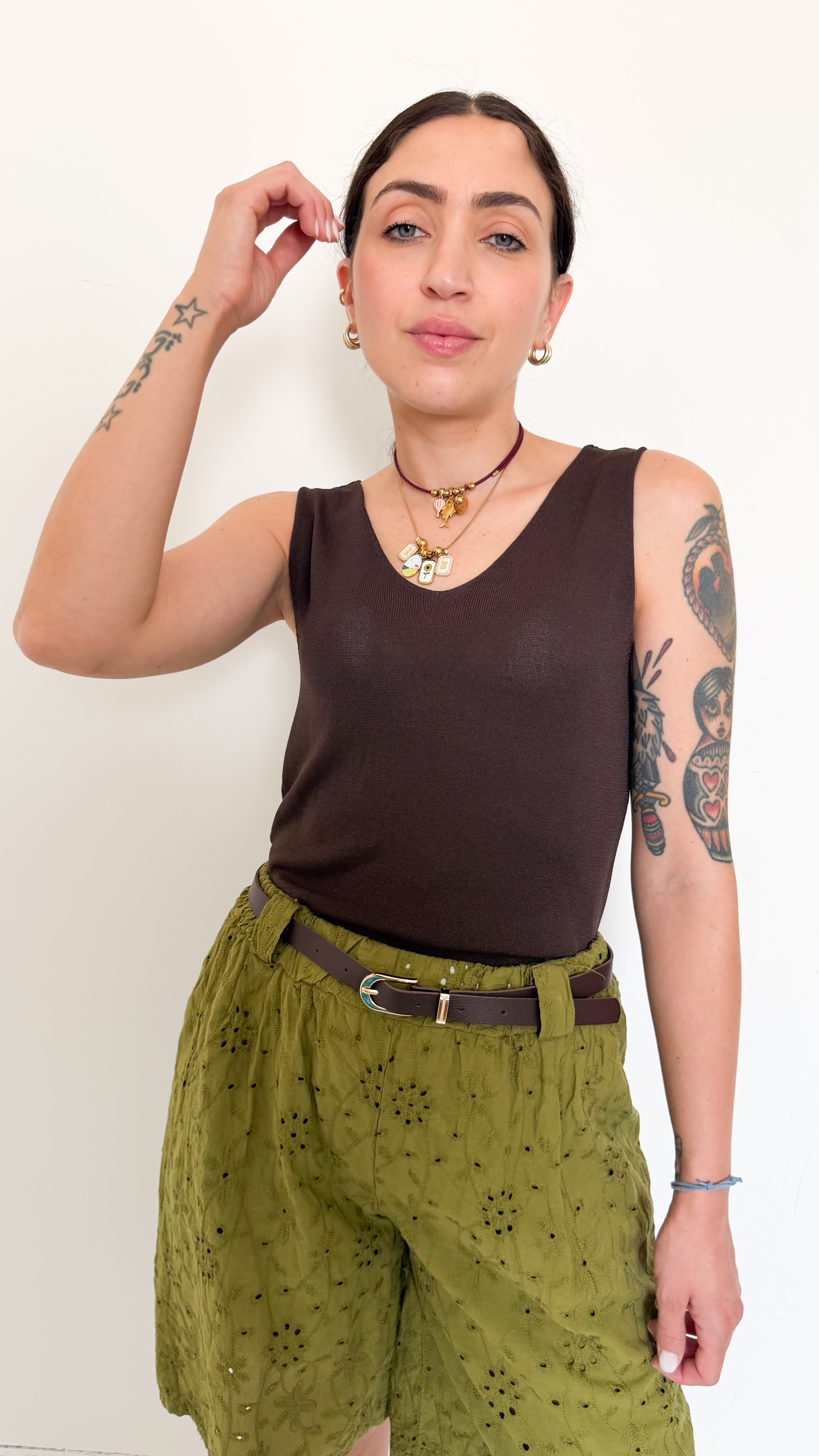 Top Basic Marrone