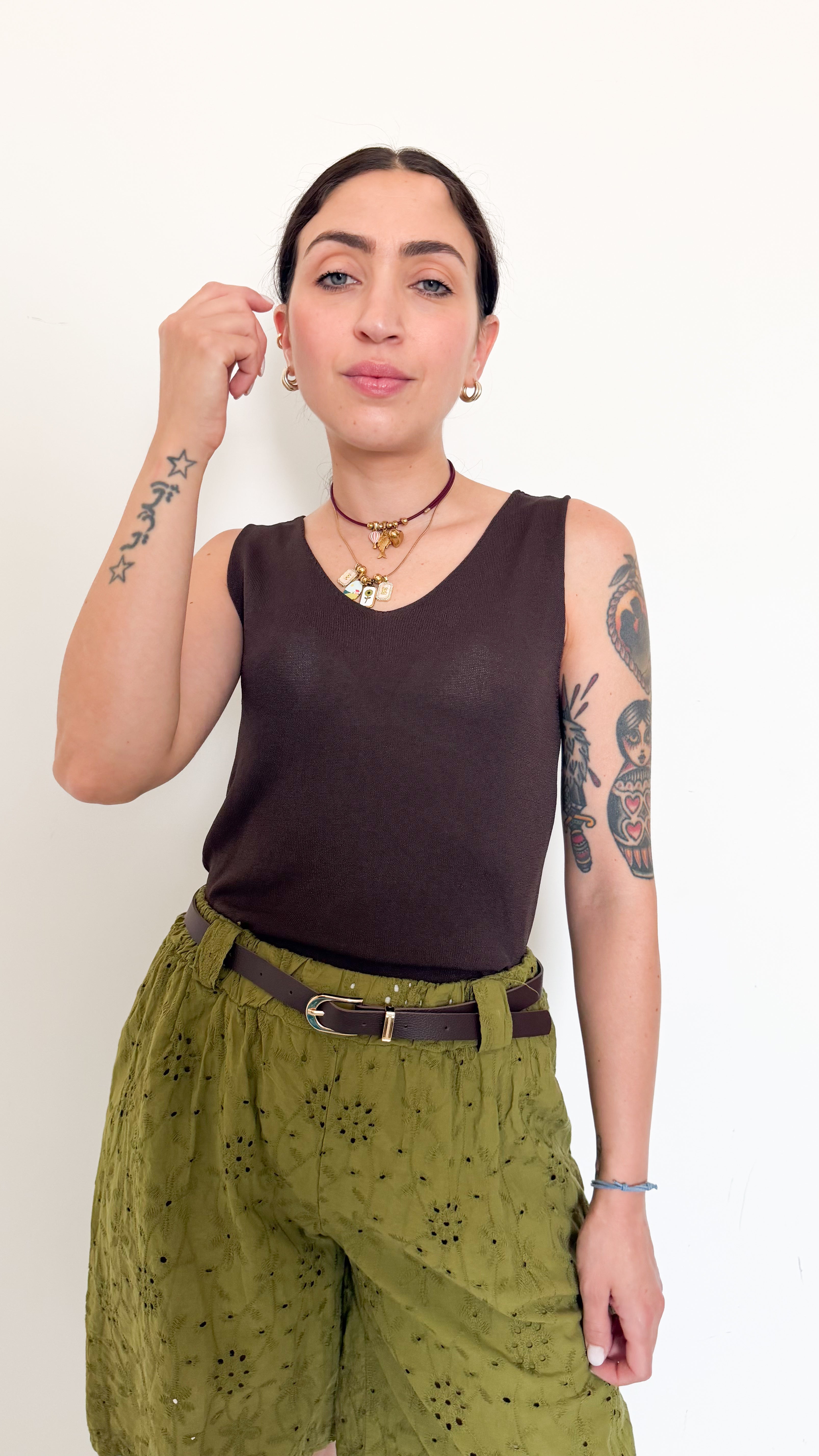 Top Basic Marrone
