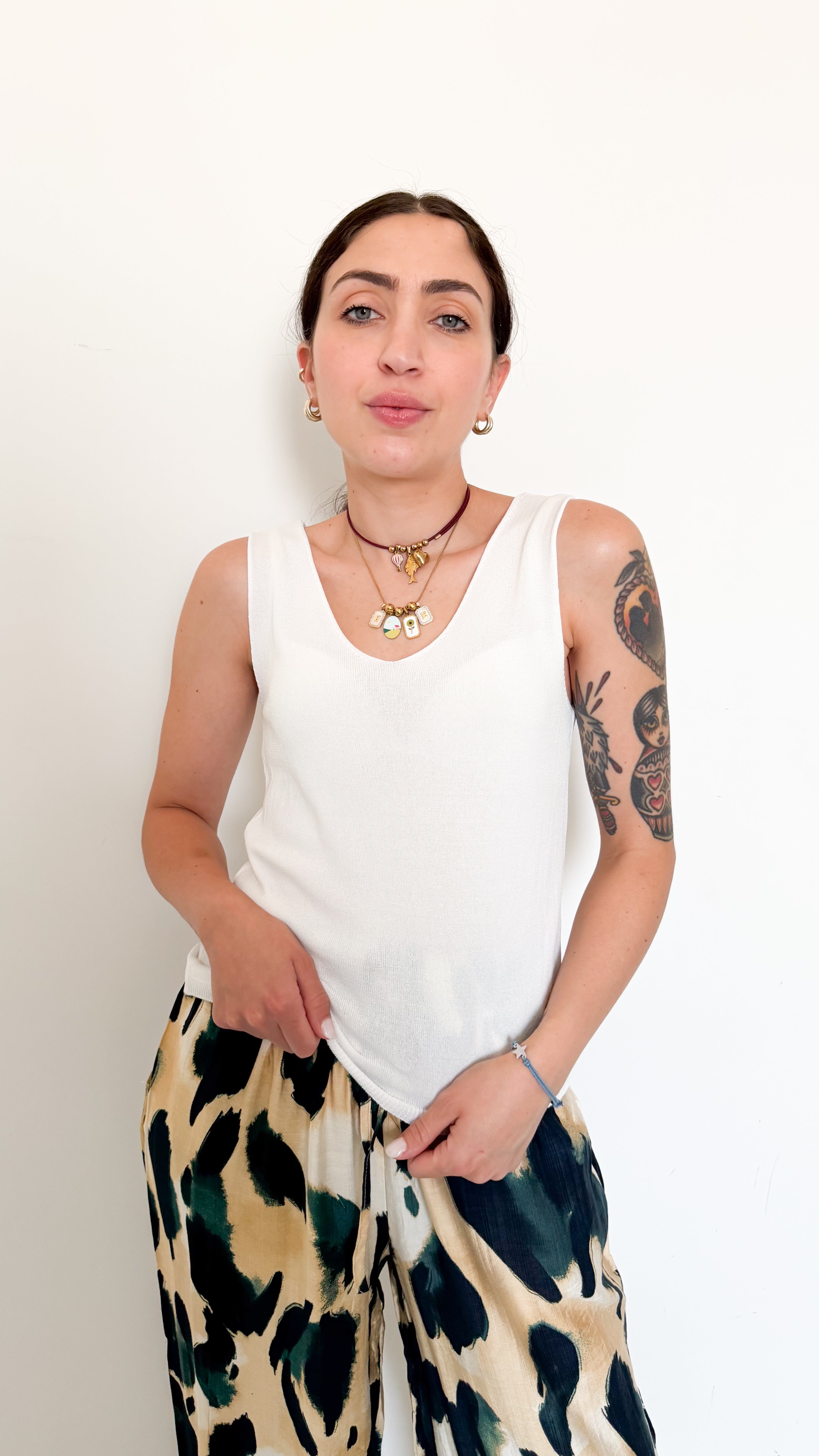 Top Basic Bianco