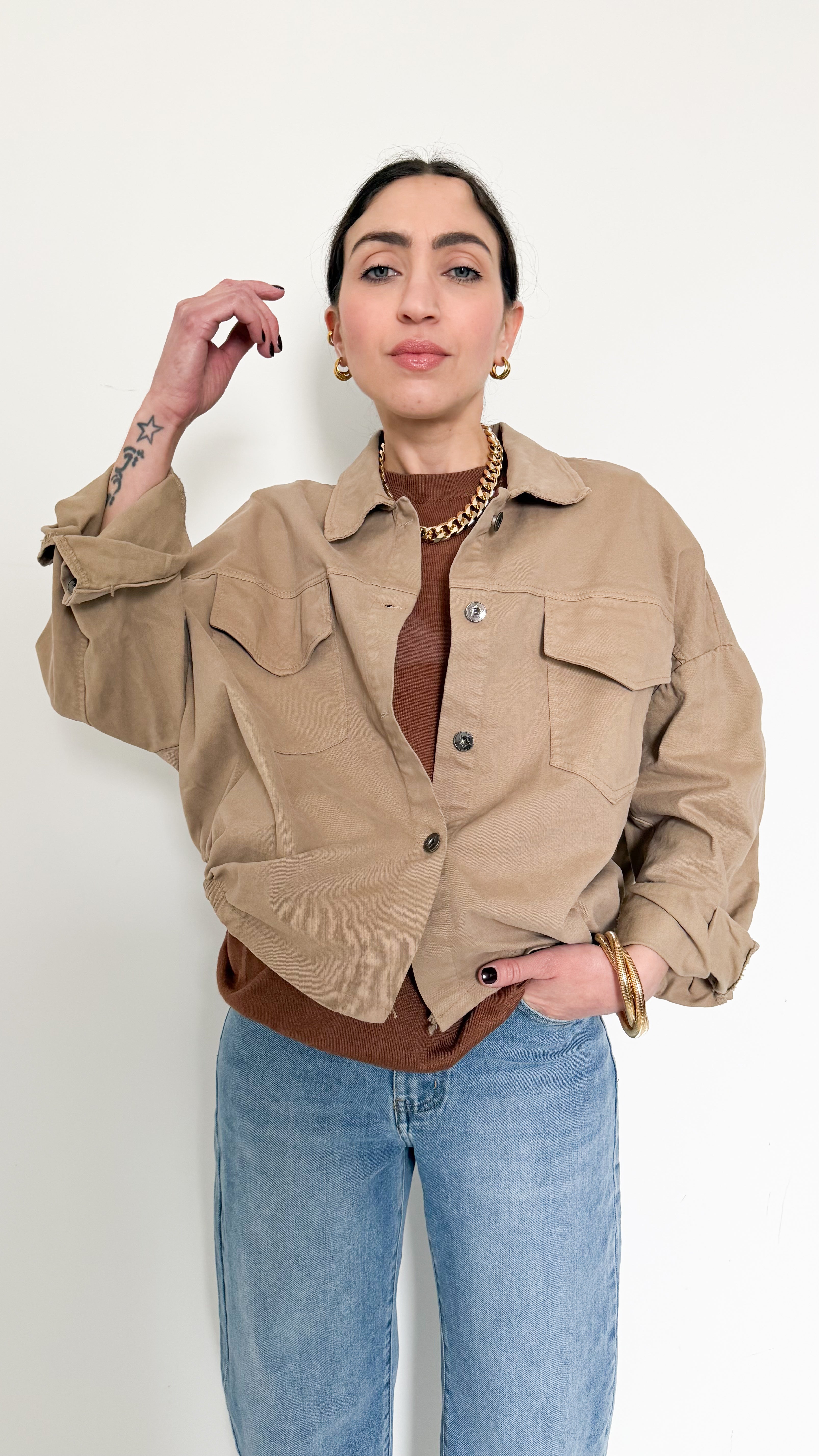 Giubbotto Beige
