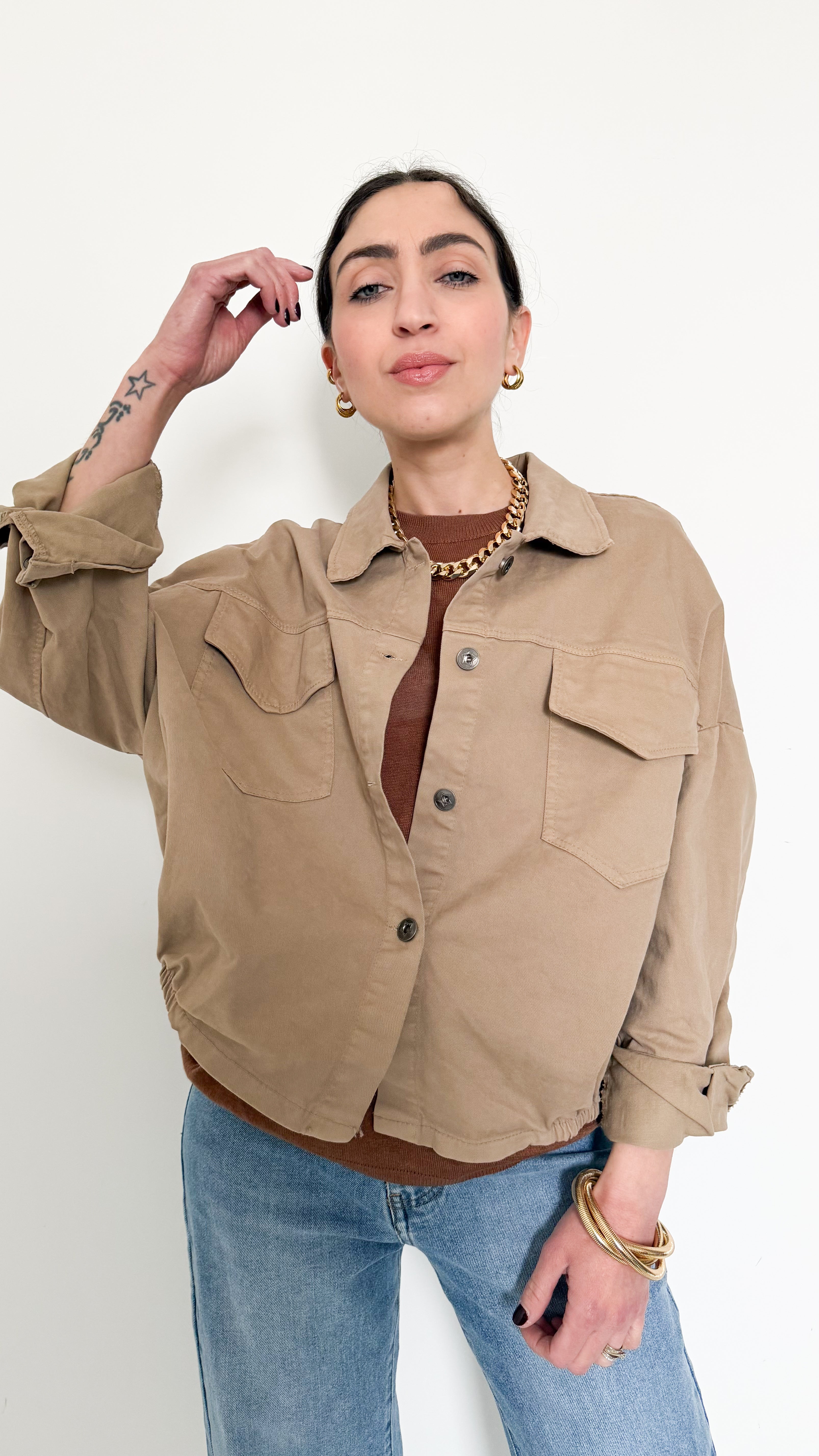 Giubbotto Beige