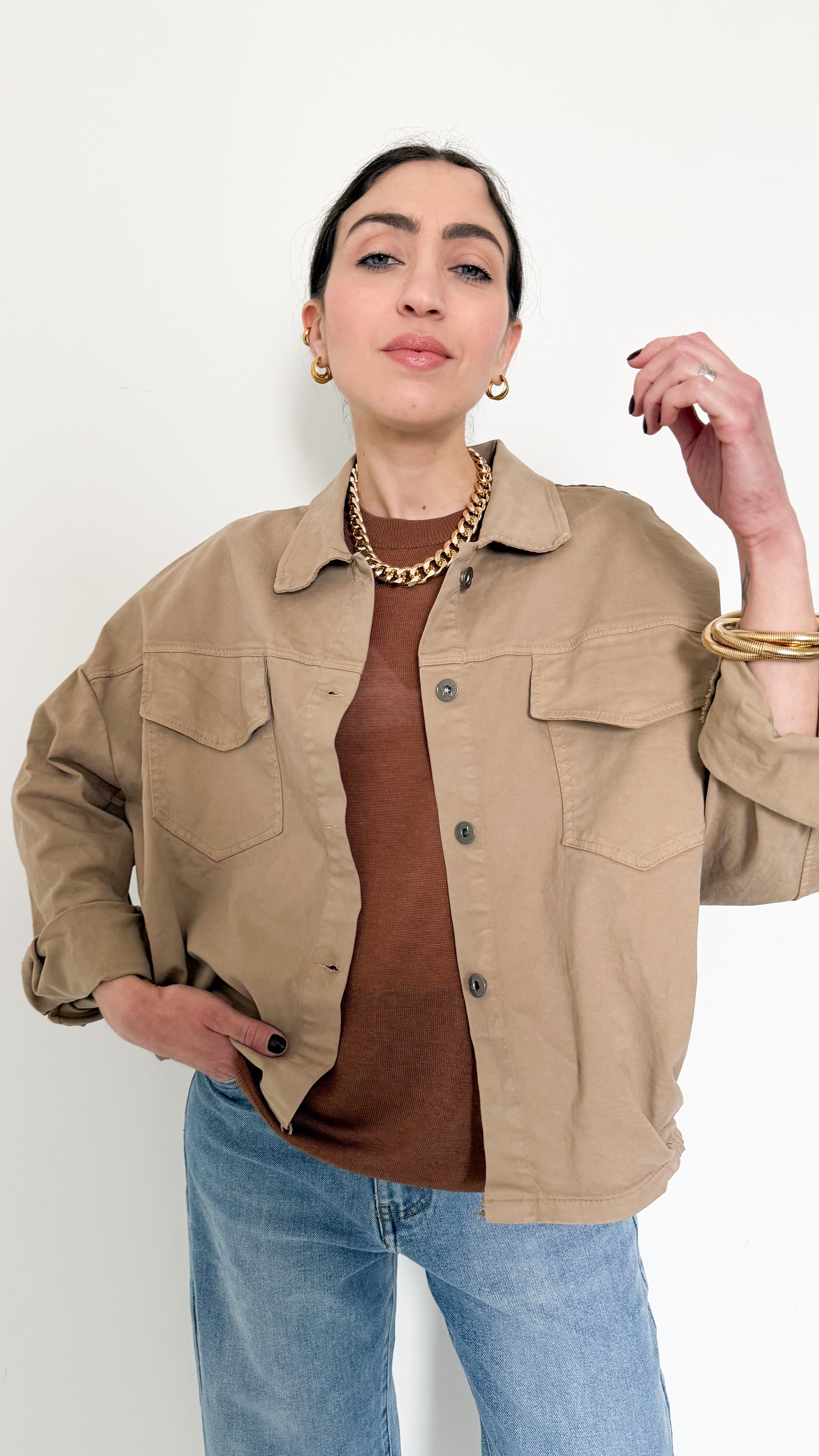 Giubbotto Beige