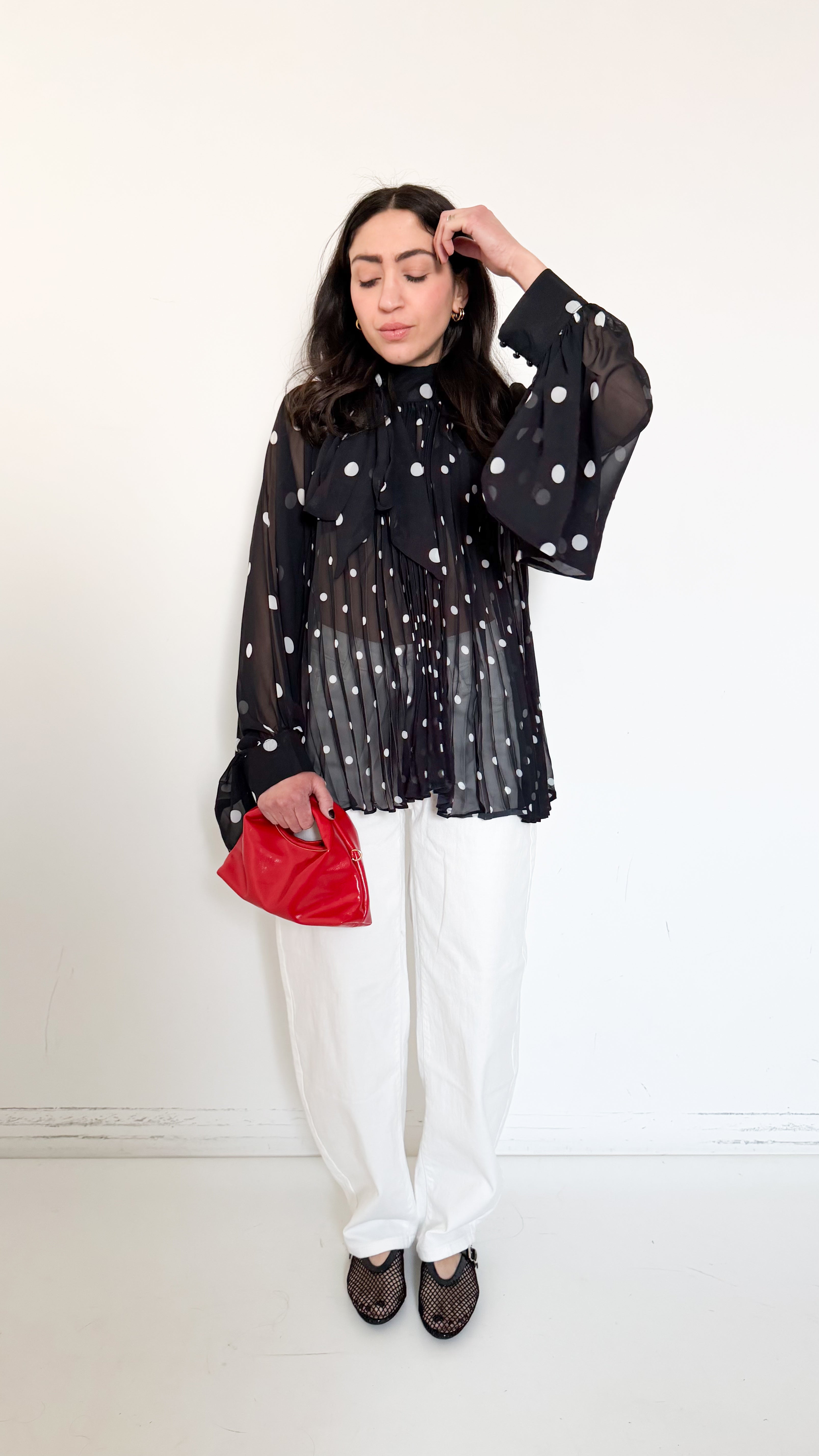 Blusa A Pois