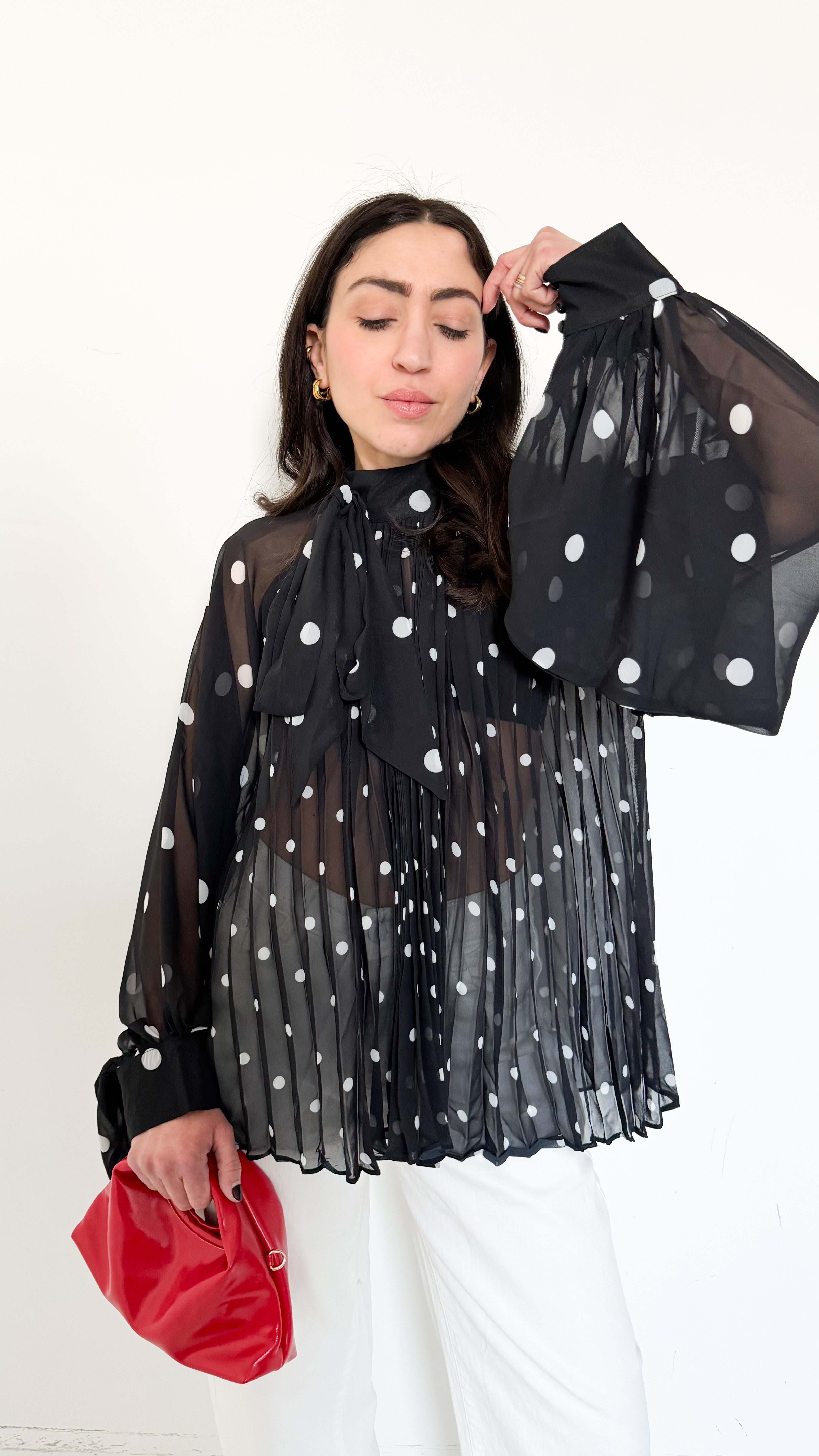 Blusa A Pois