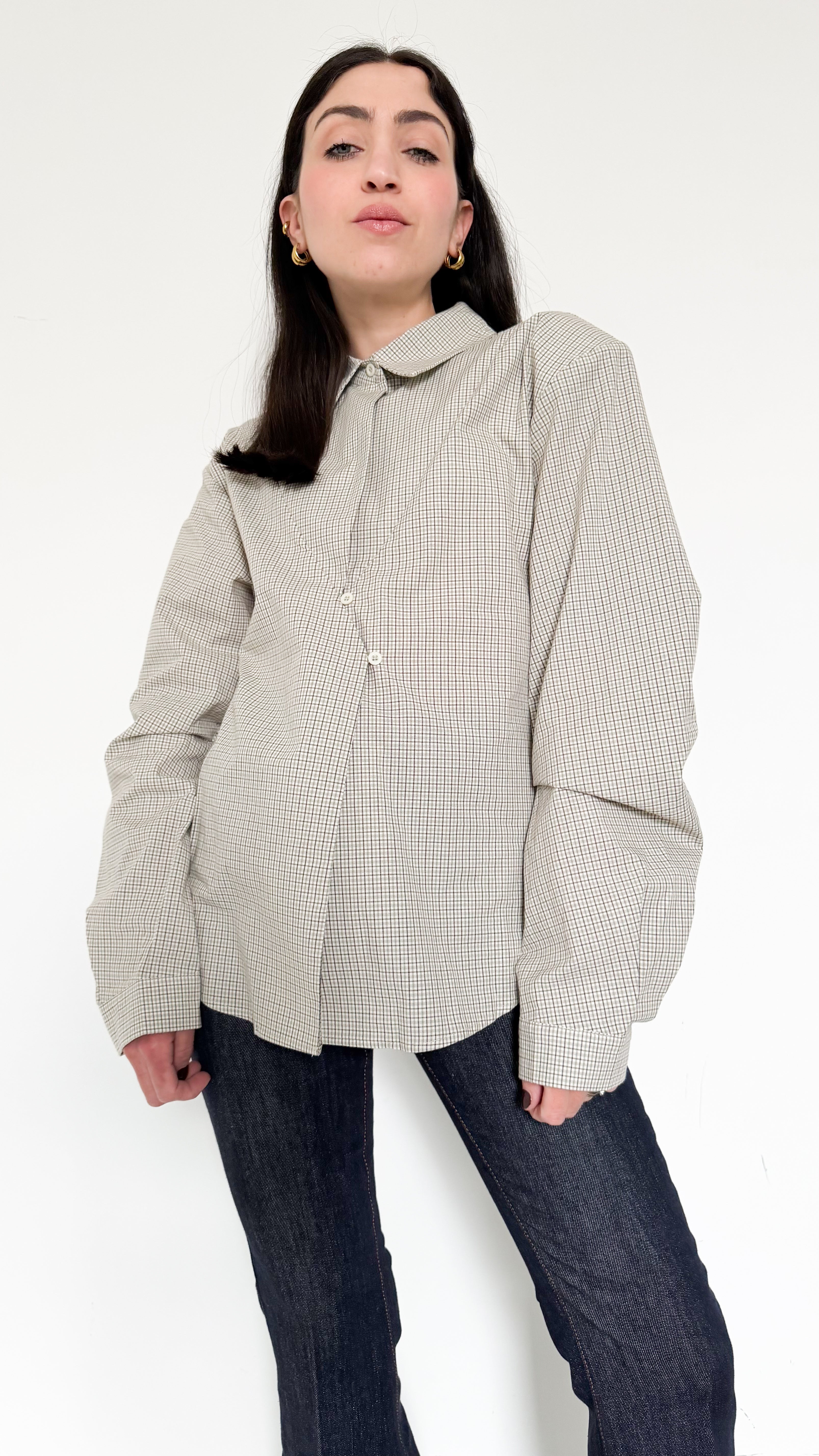 Camicia Con Spalline Asimmetrica