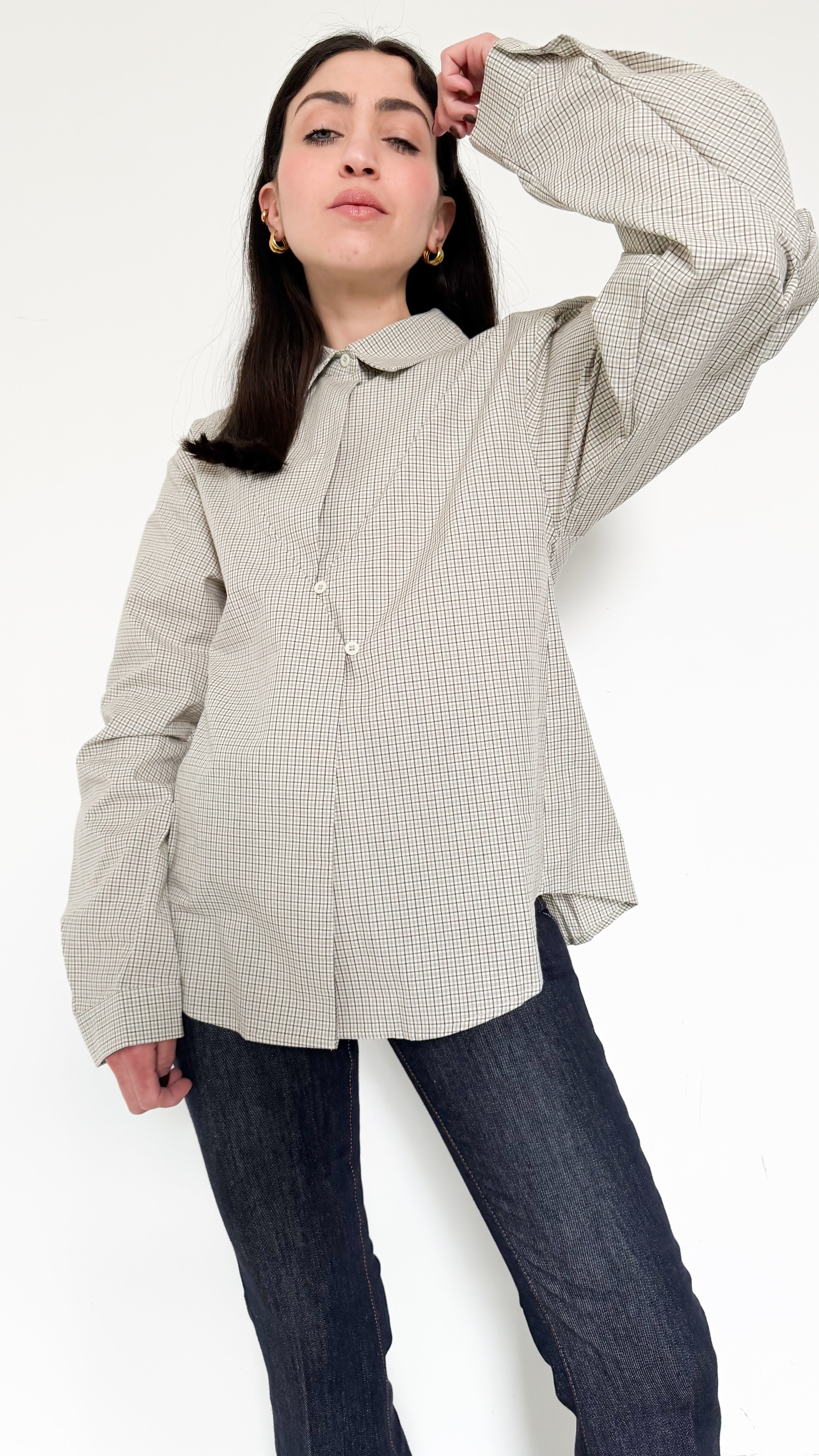 Camicia Con Spalline Asimmetrica