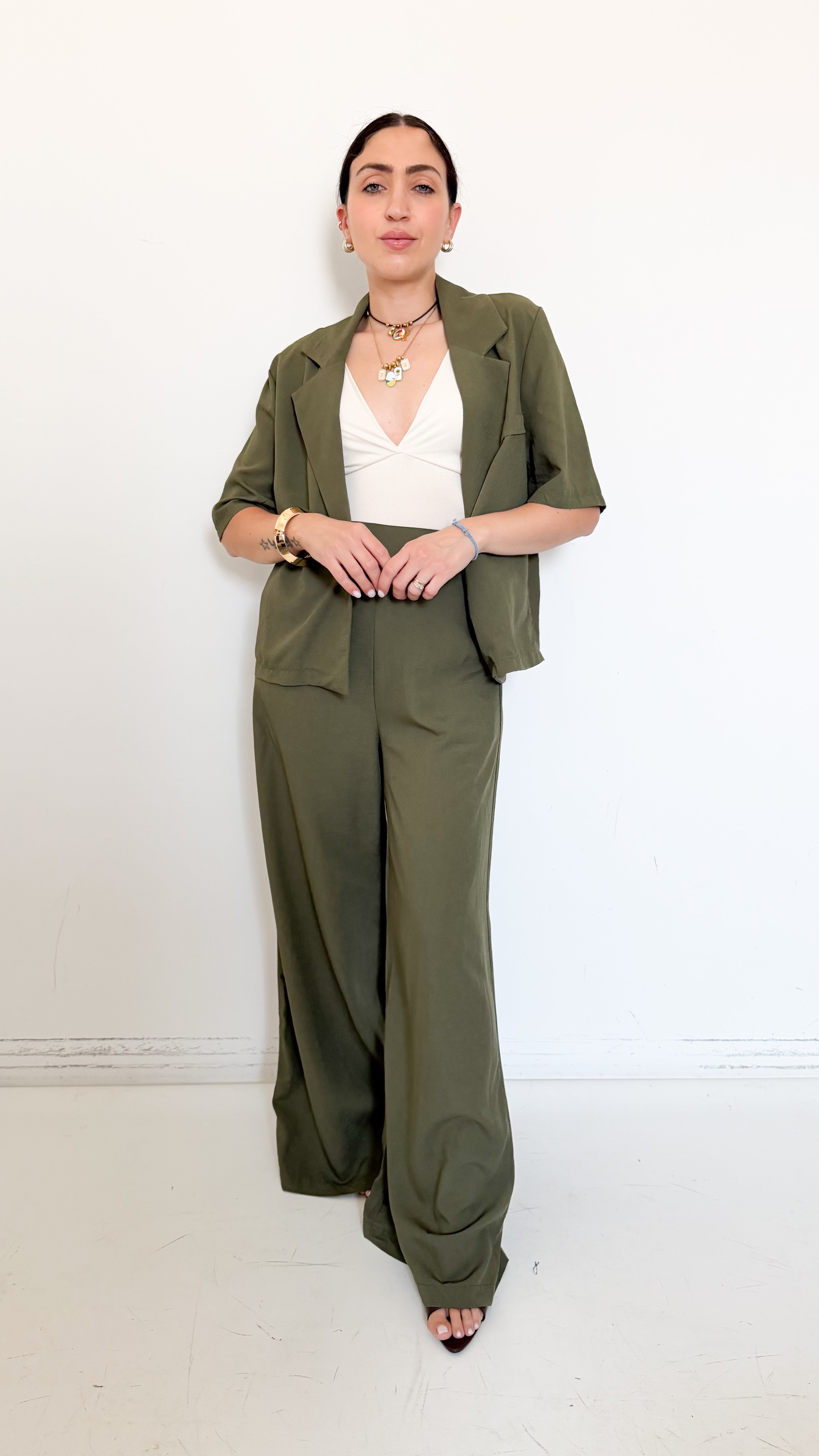 Tailleur Mezza Manica Verde