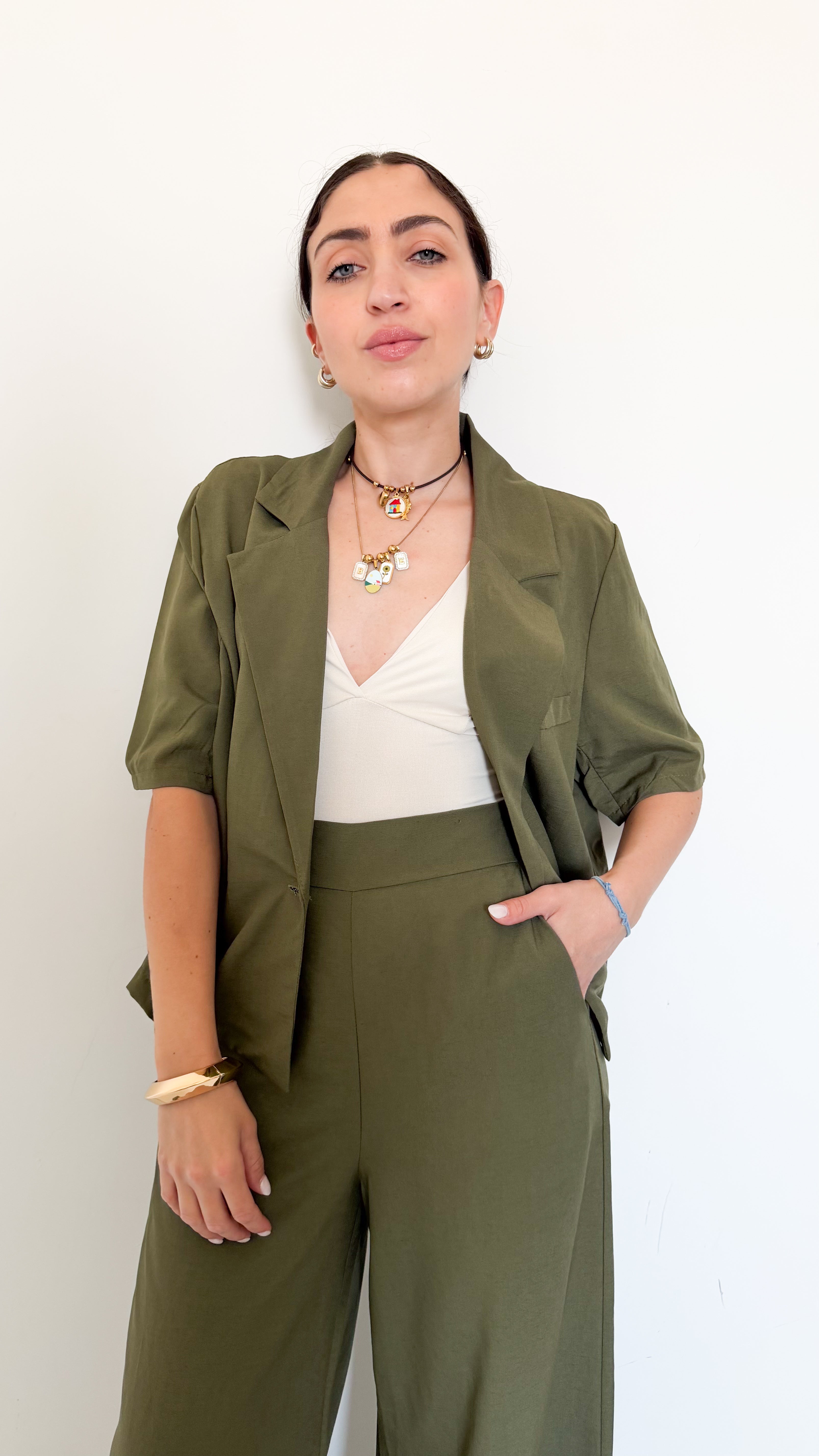 Tailleur Mezza Manica Verde