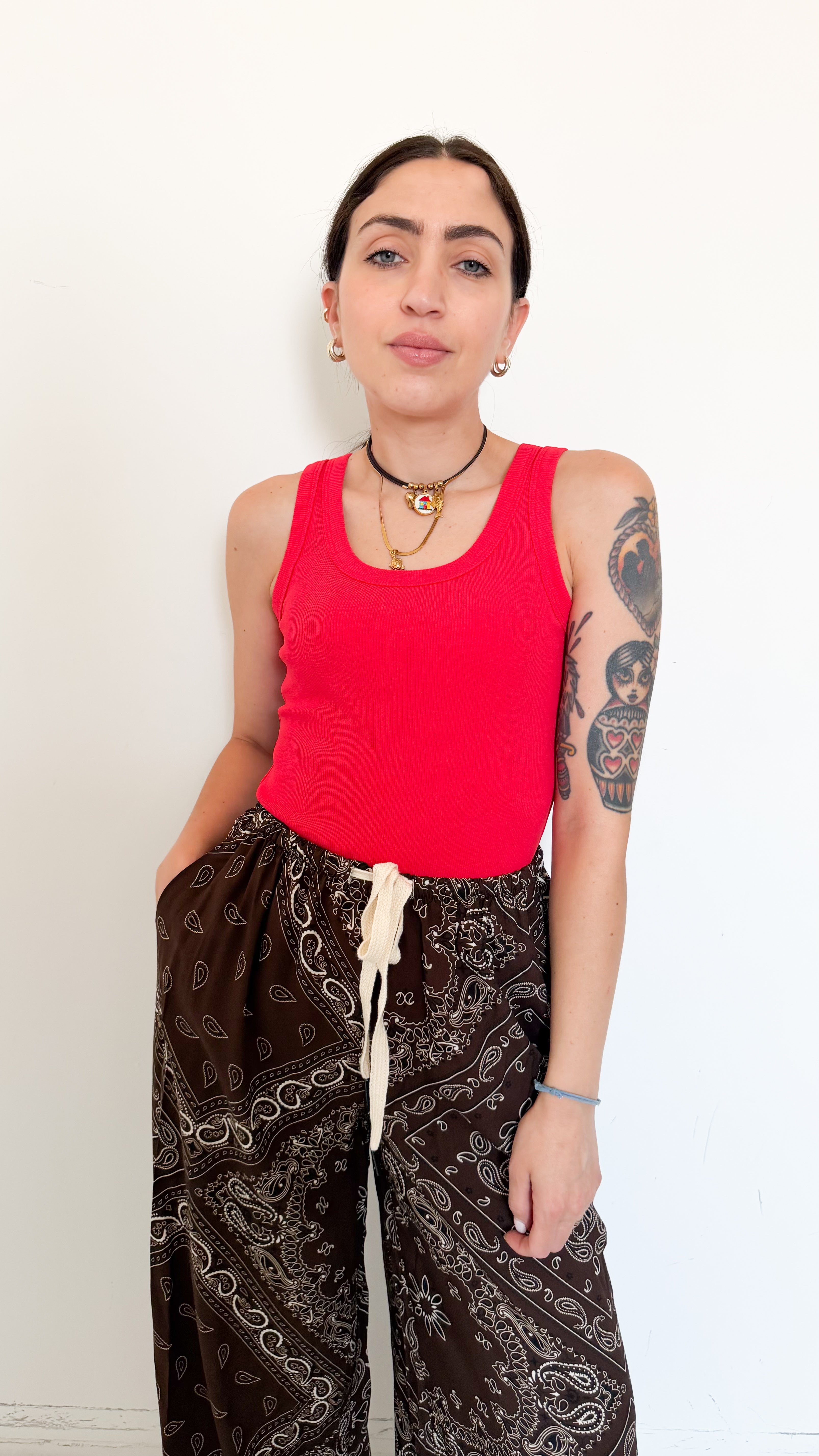Top Basic Rosso