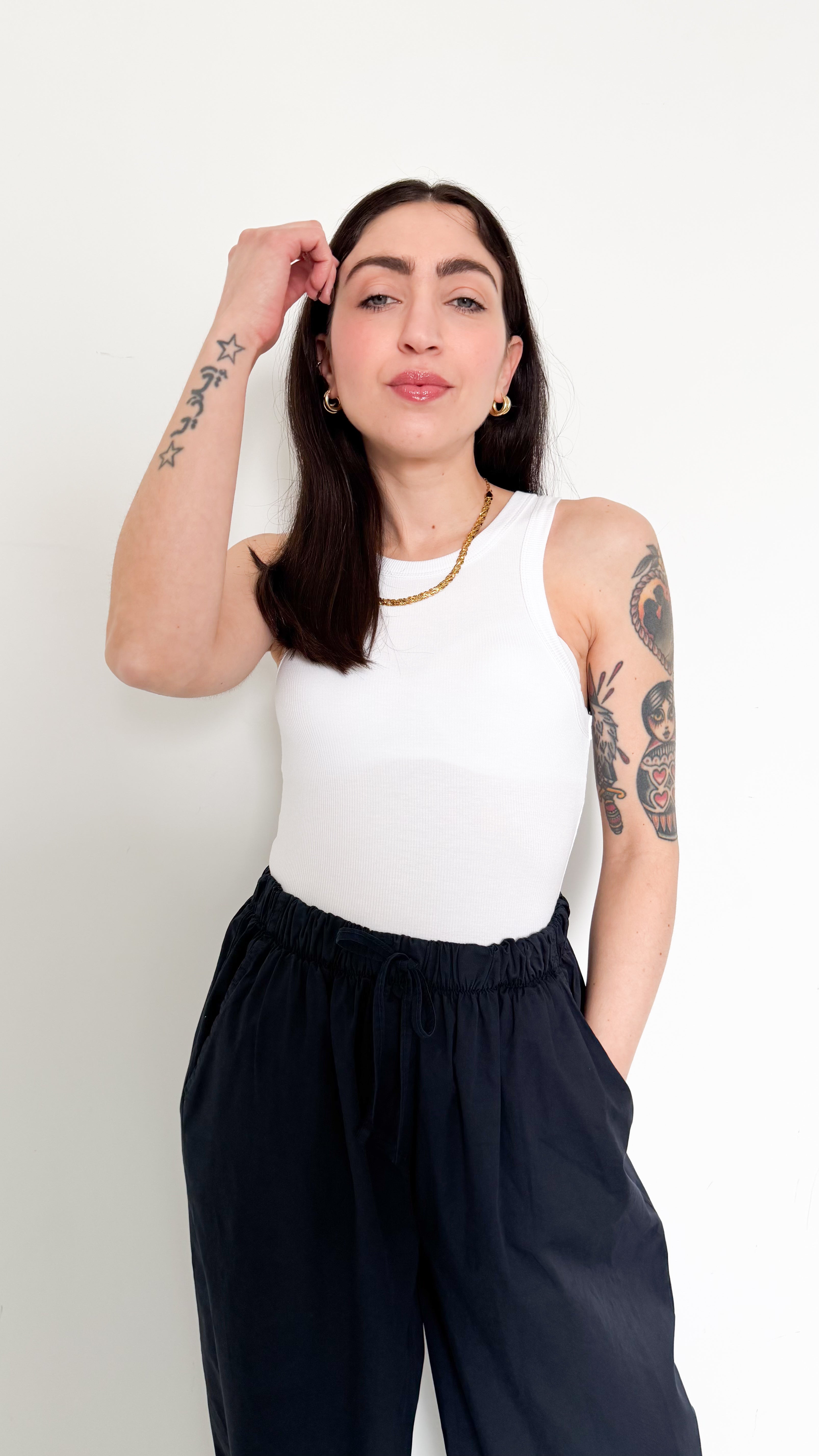 Canotta Basic Bianca