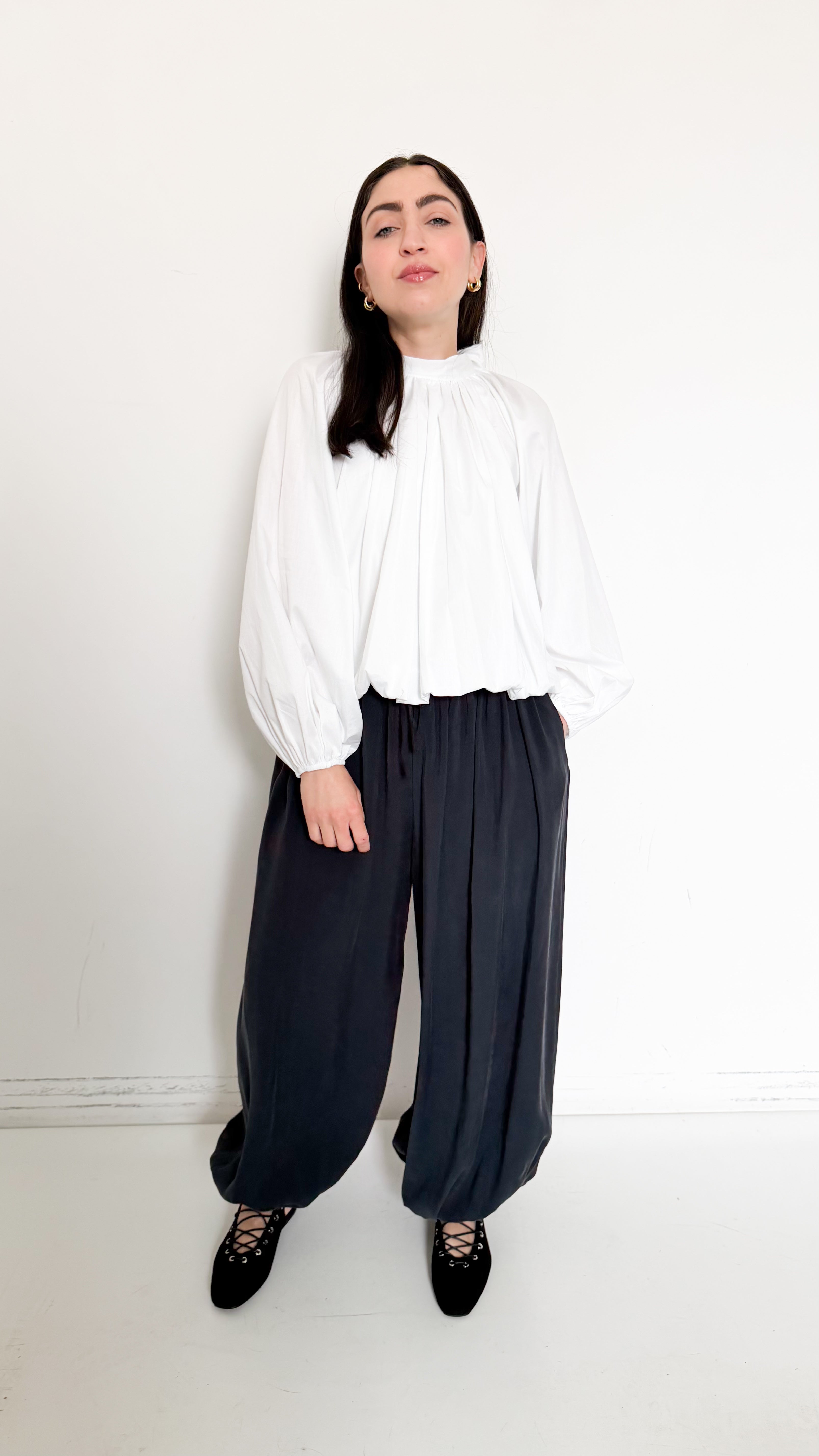 Pantaloni Bloomer Neri