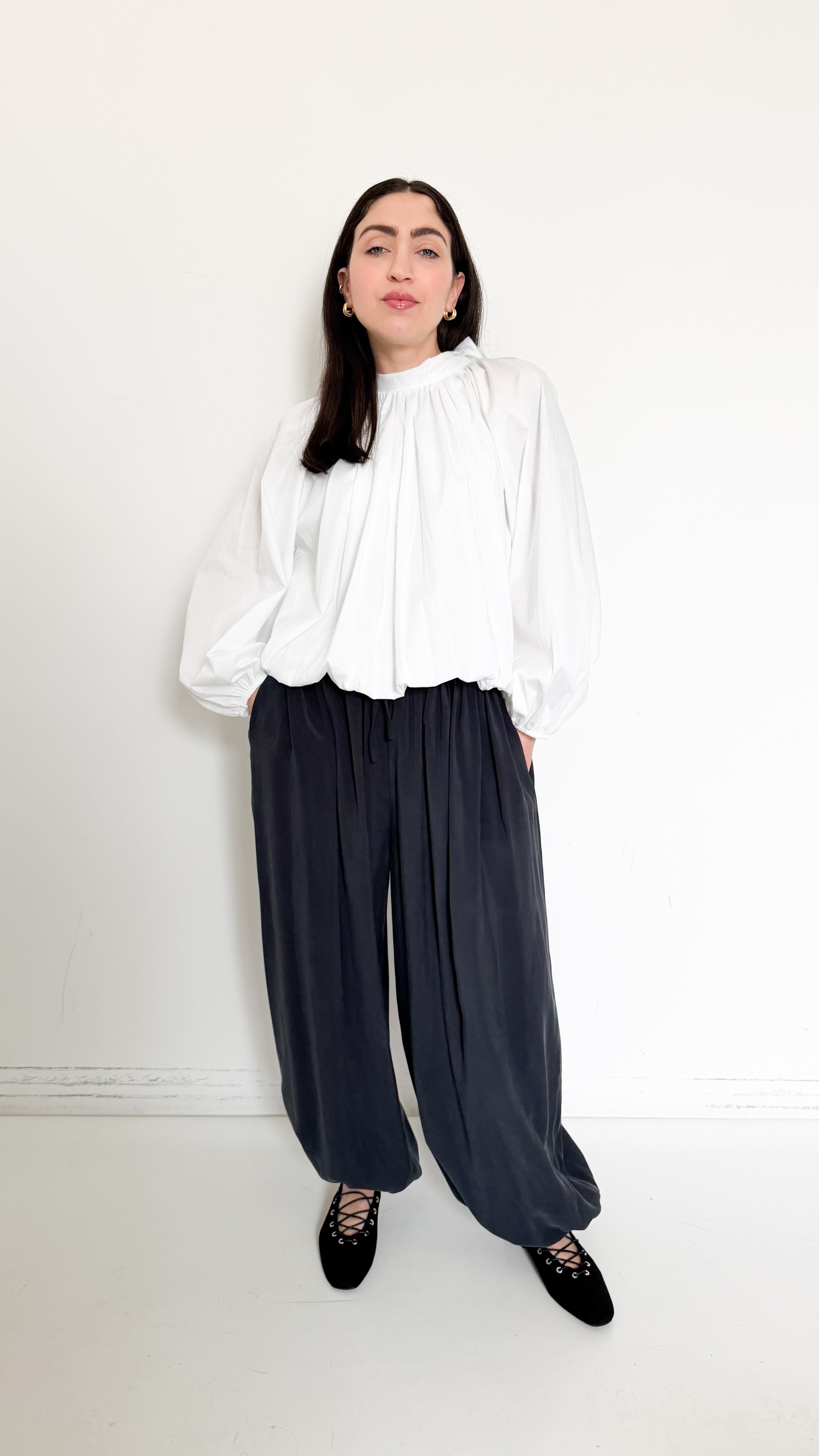 Pantaloni Bloomer Neri
