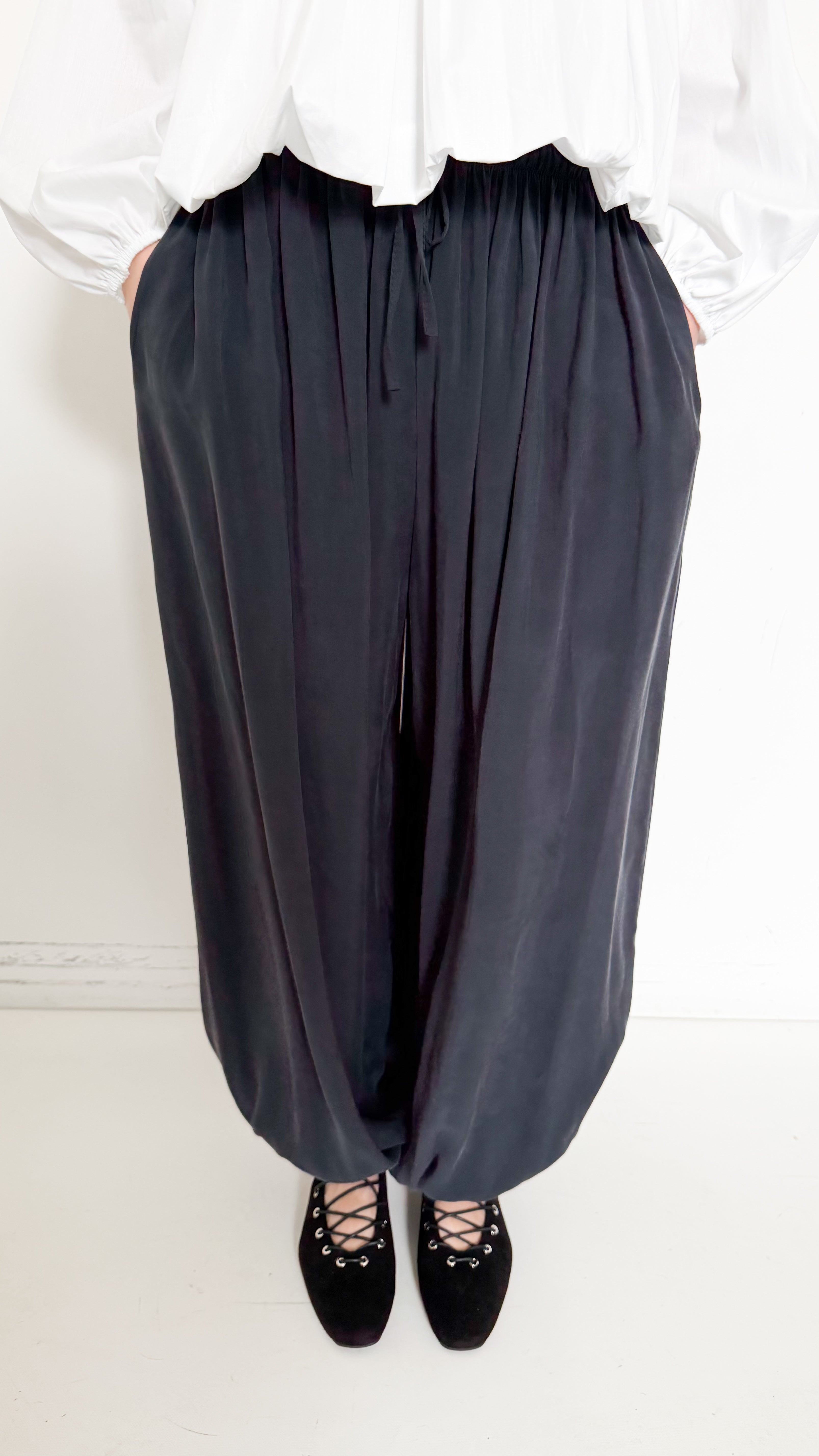 Pantaloni Bloomer Neri