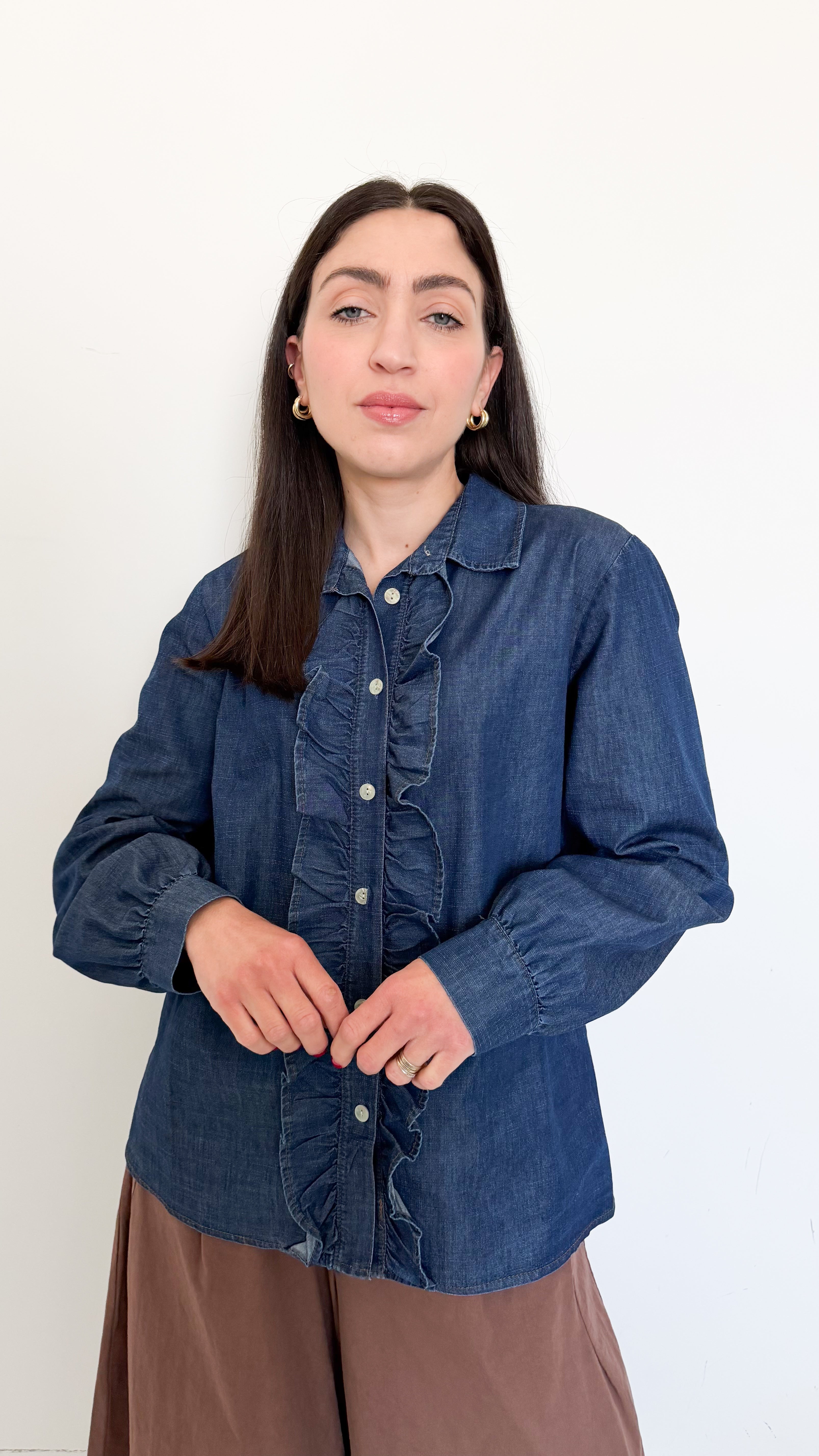 Camicia Con Rouches