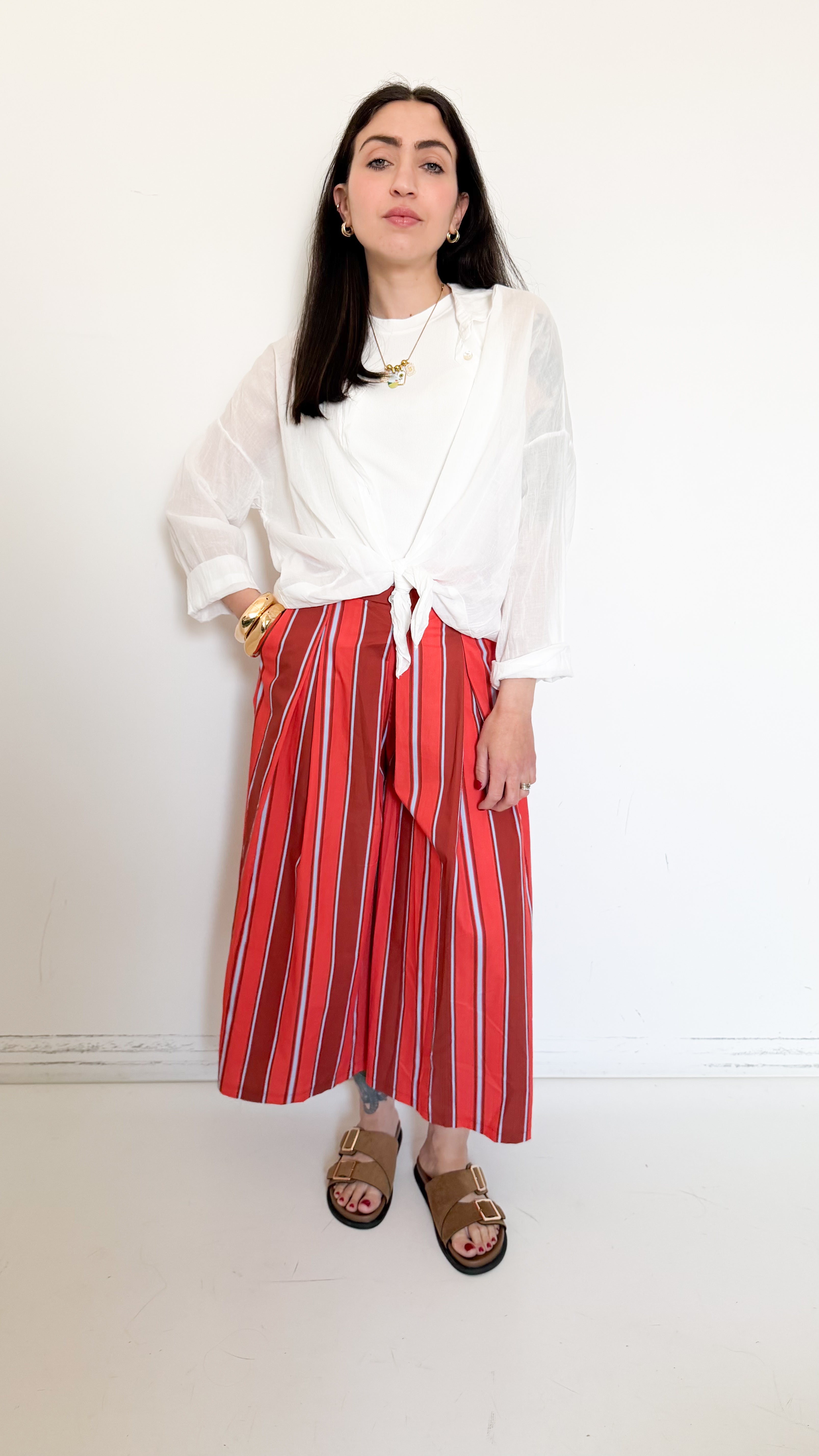 Pantaloni Culotte  A Fantasia