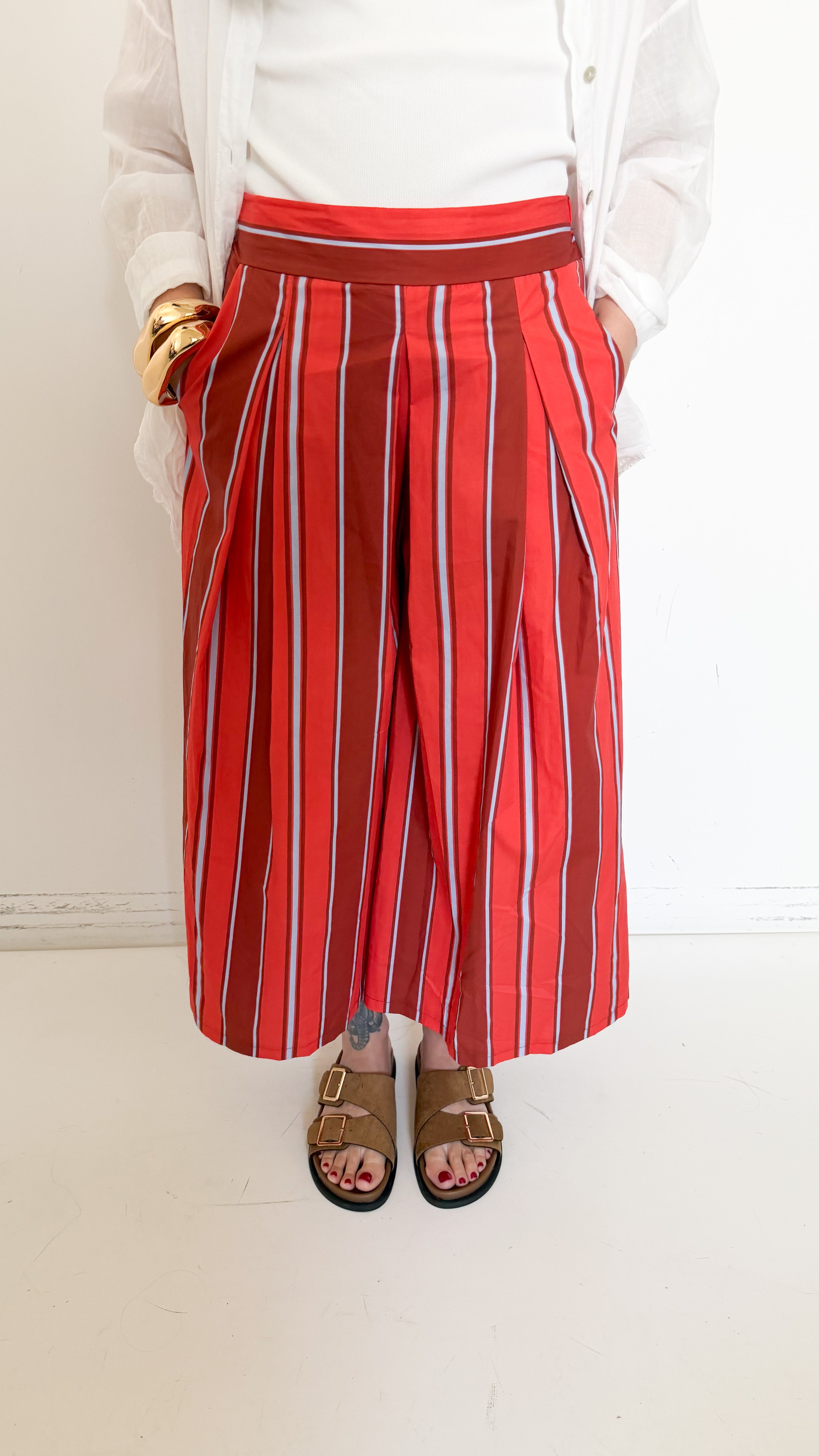 Pantaloni Culotte  A Fantasia
