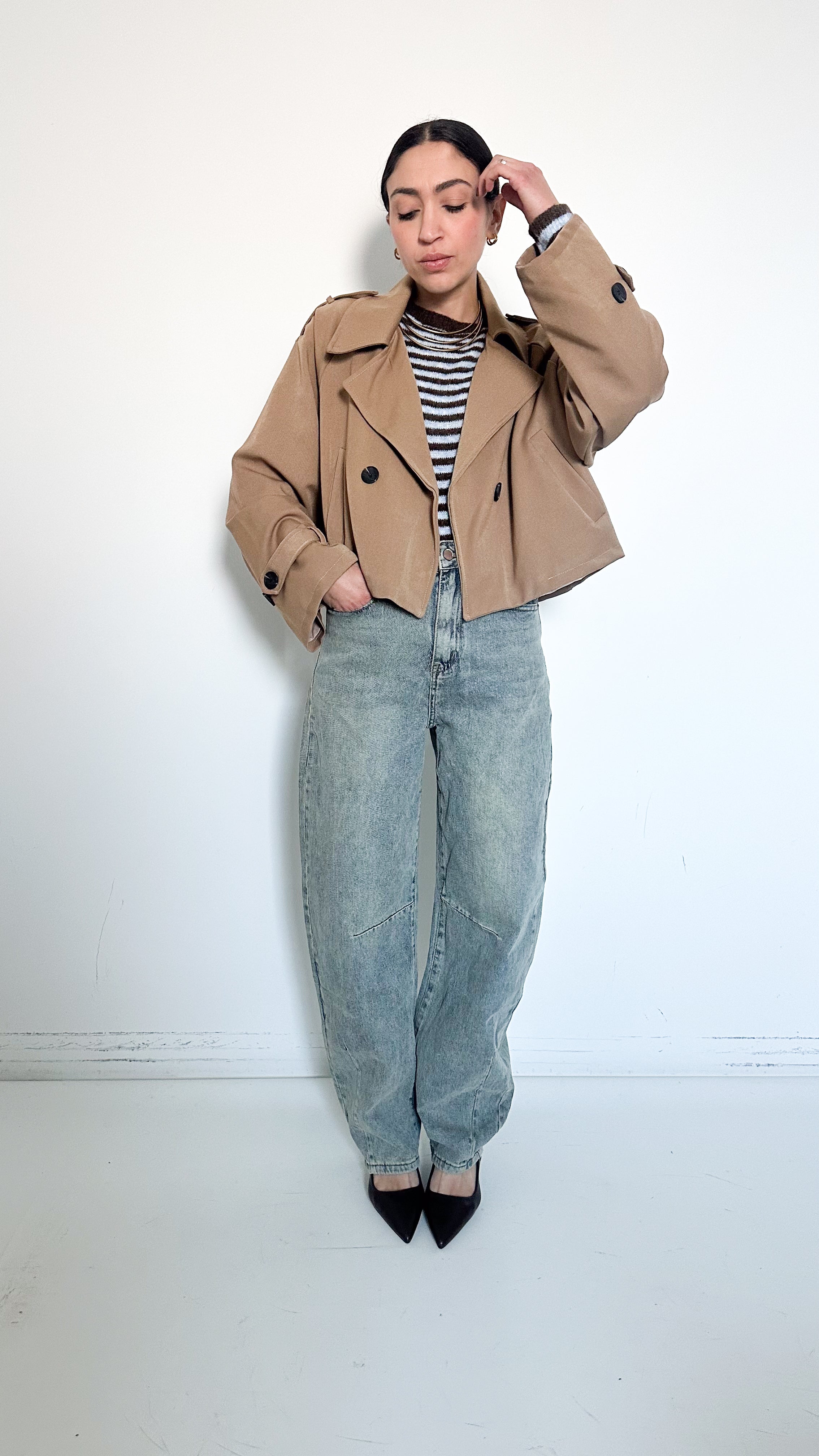 Jeans Ballon Slavato