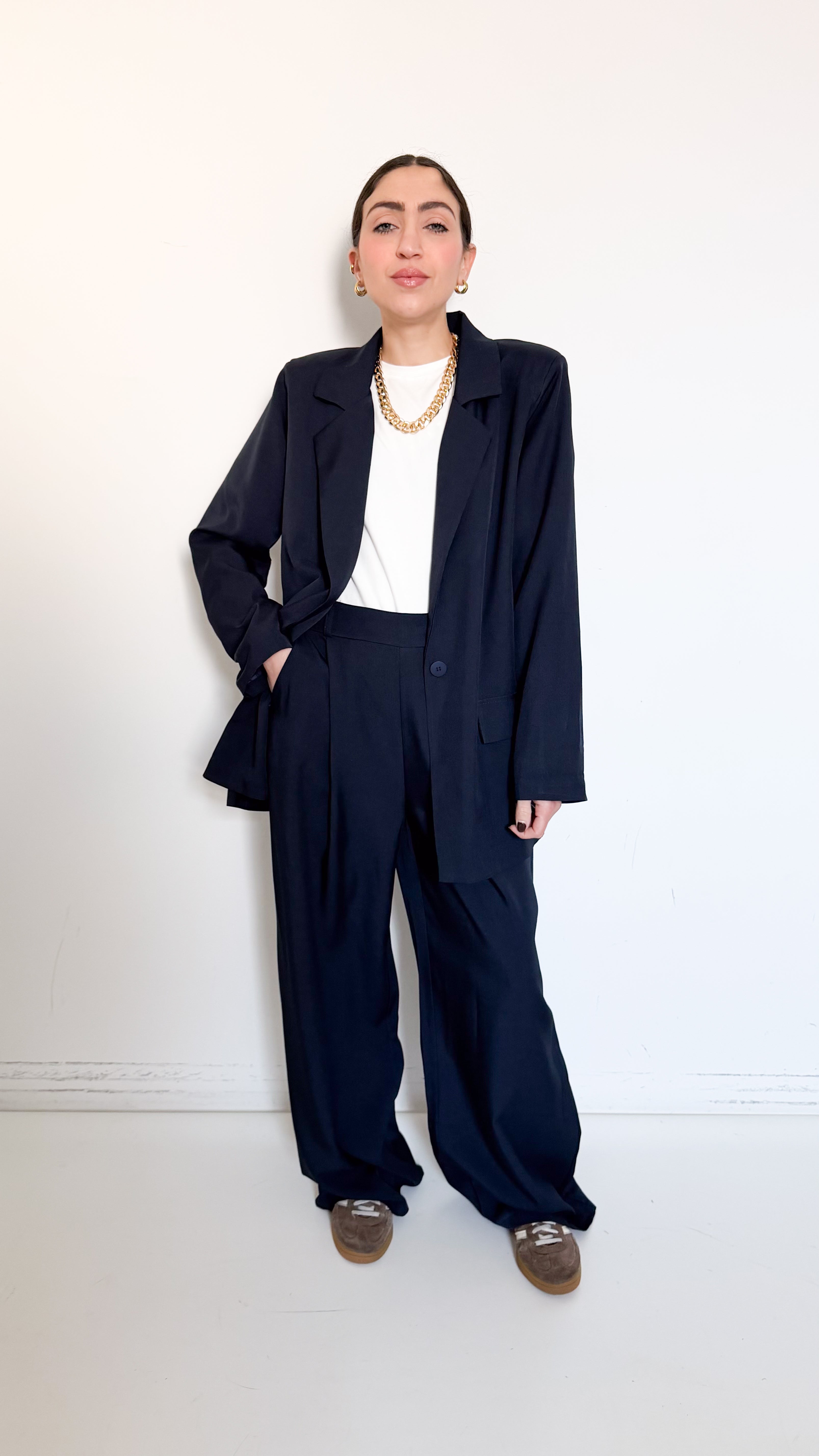 Tailleur Monopetto Blu