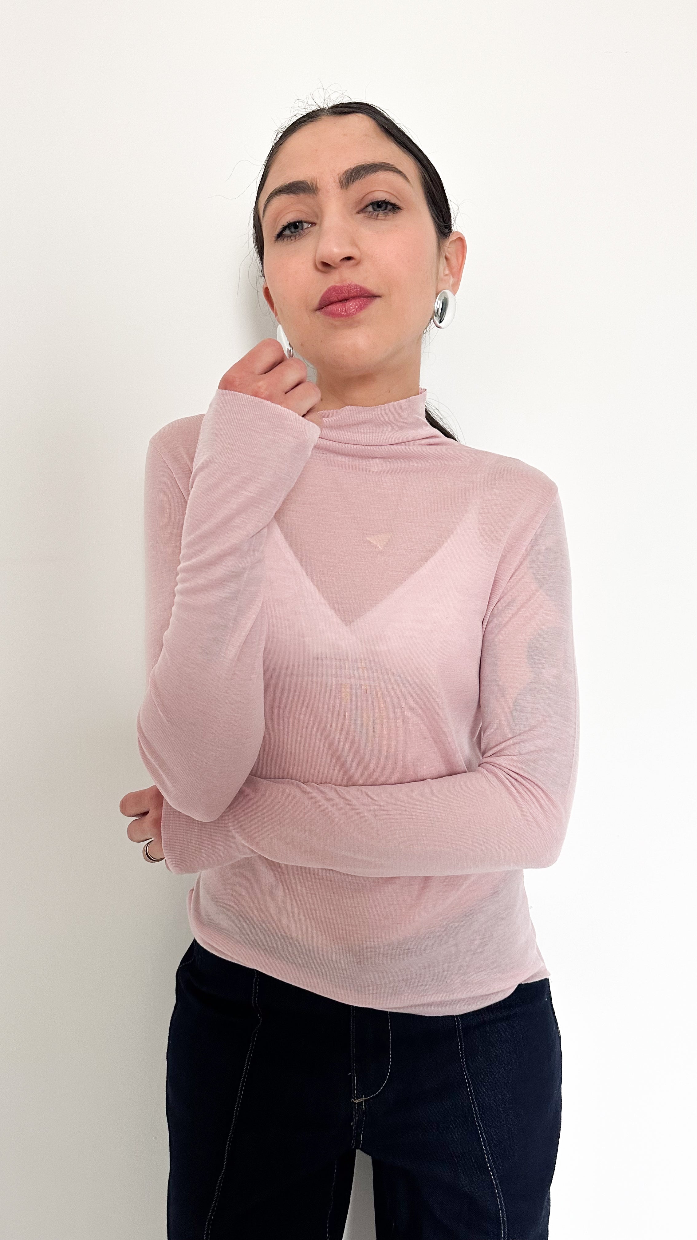 Maglia Velata Rosa