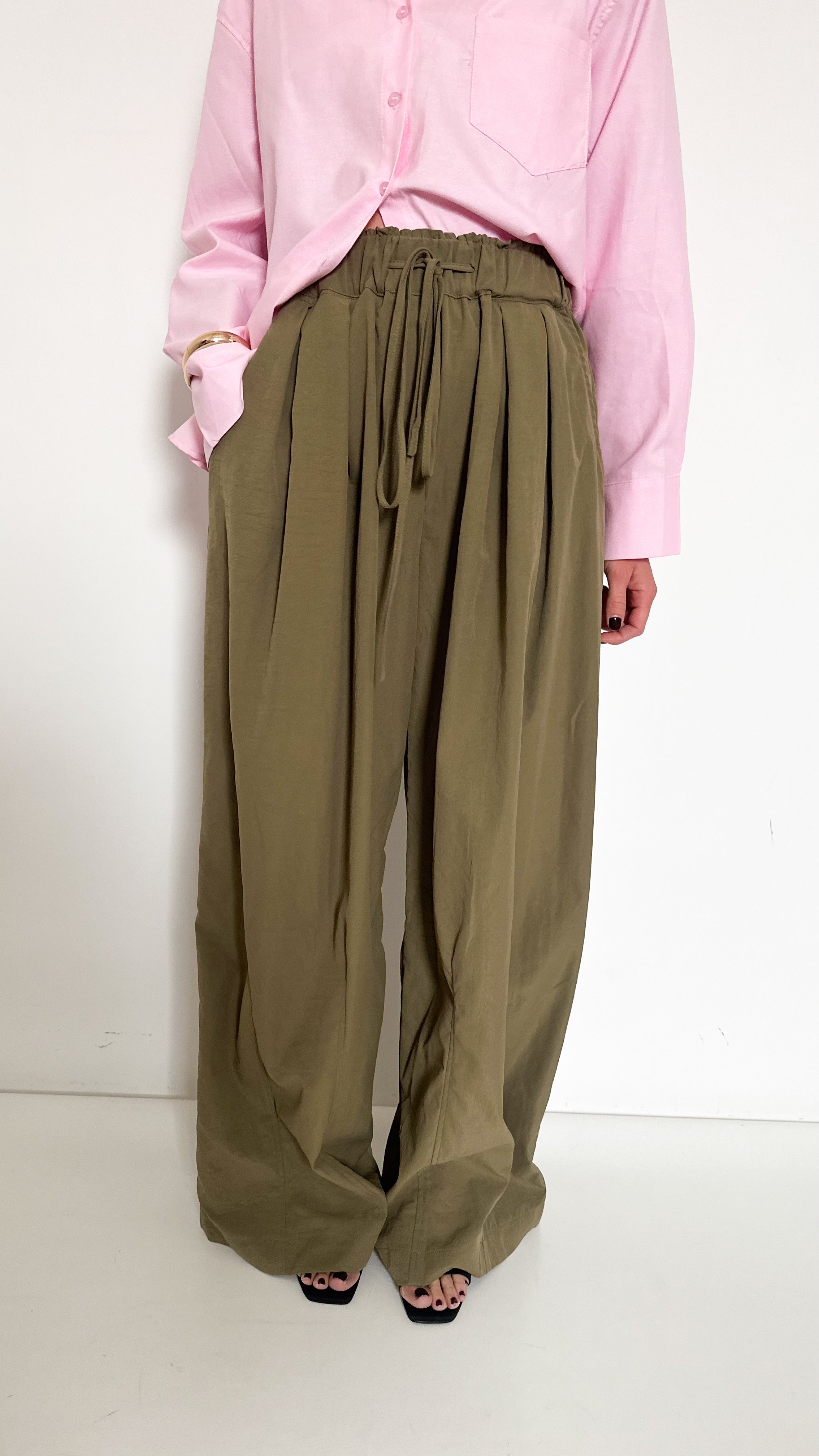 Pantaloni Con Coulisse