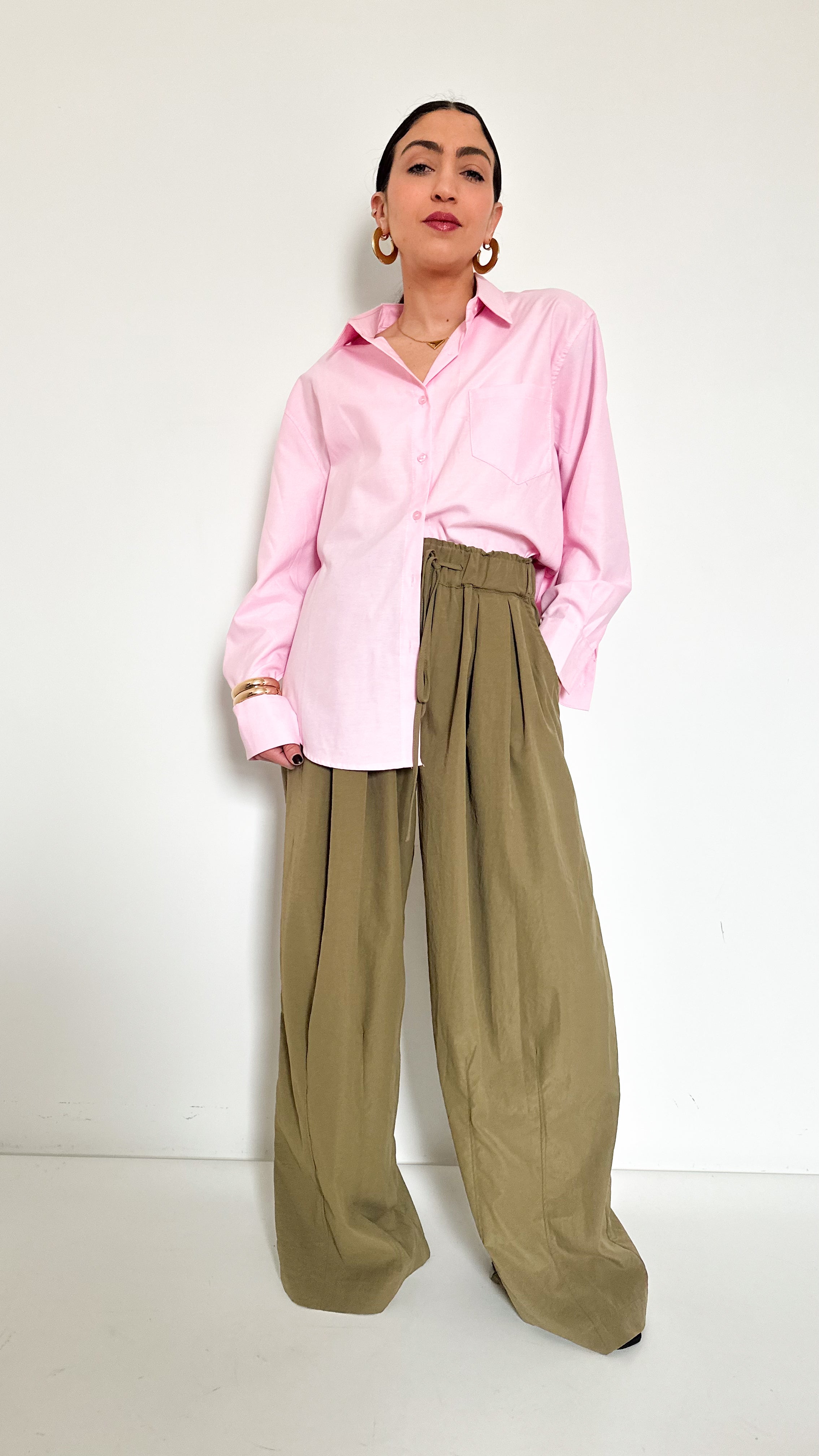 Pantaloni Con Coulisse