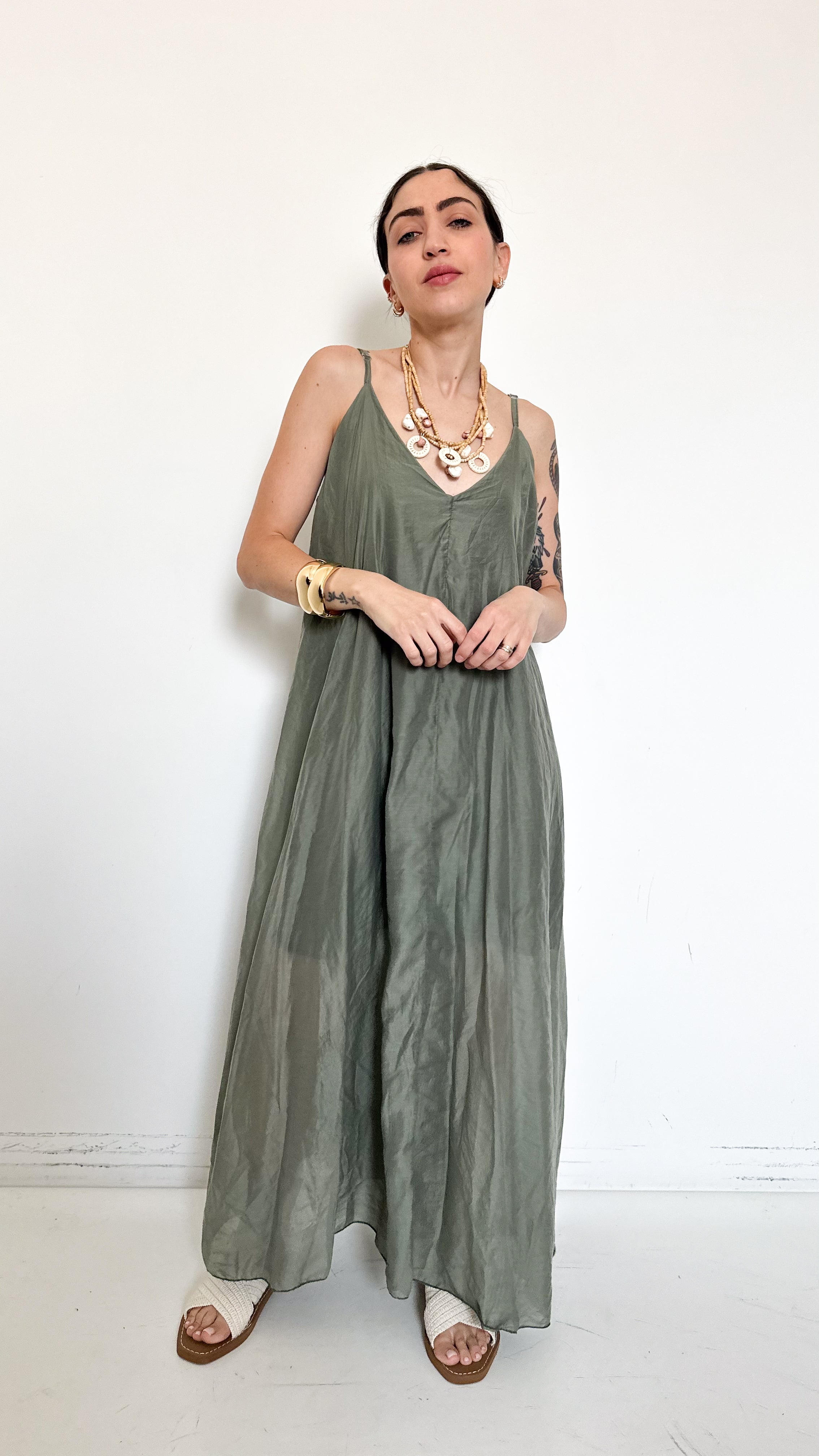 Vestito Sandra Verde