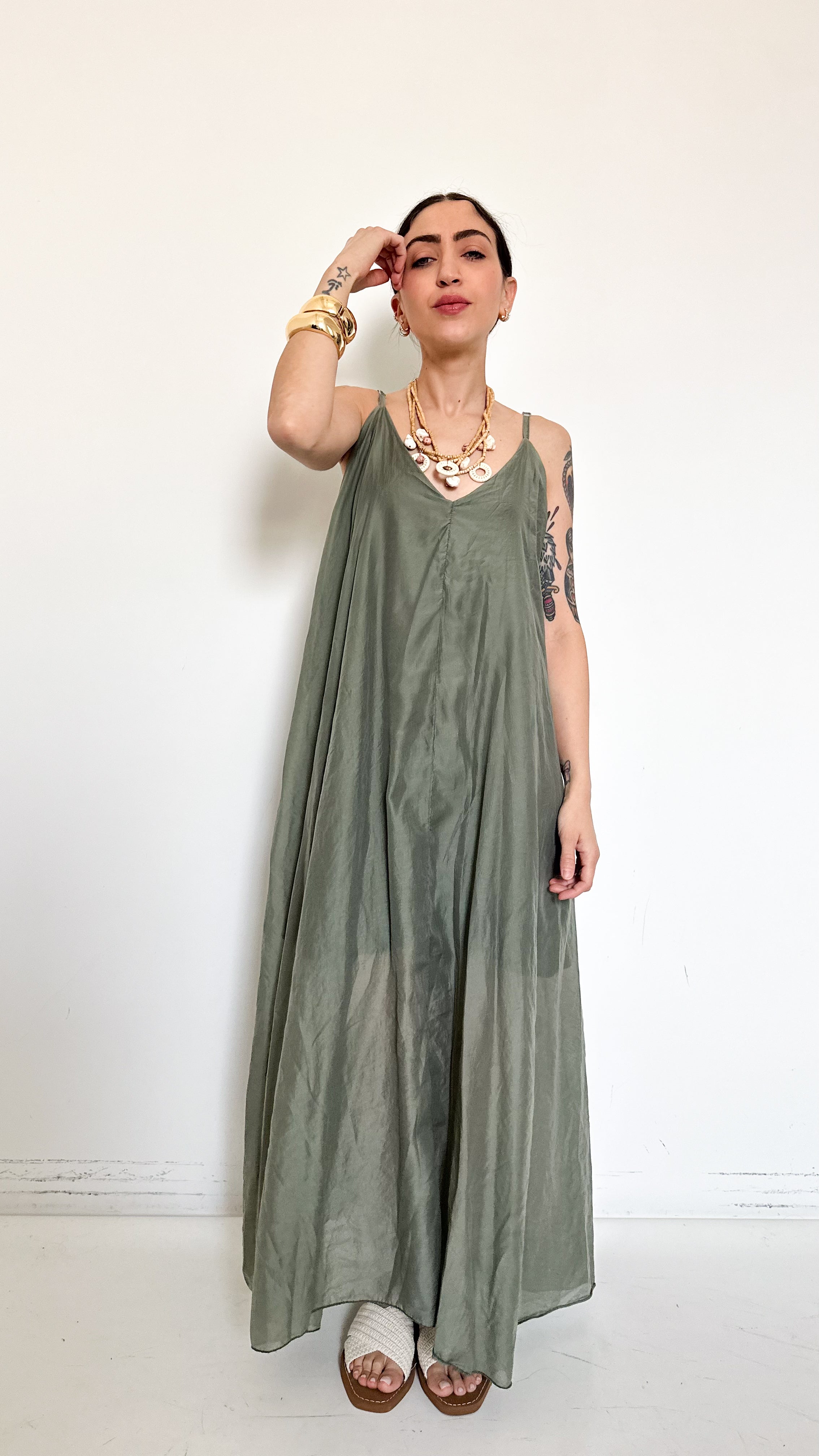 Vestito Sandra Verde