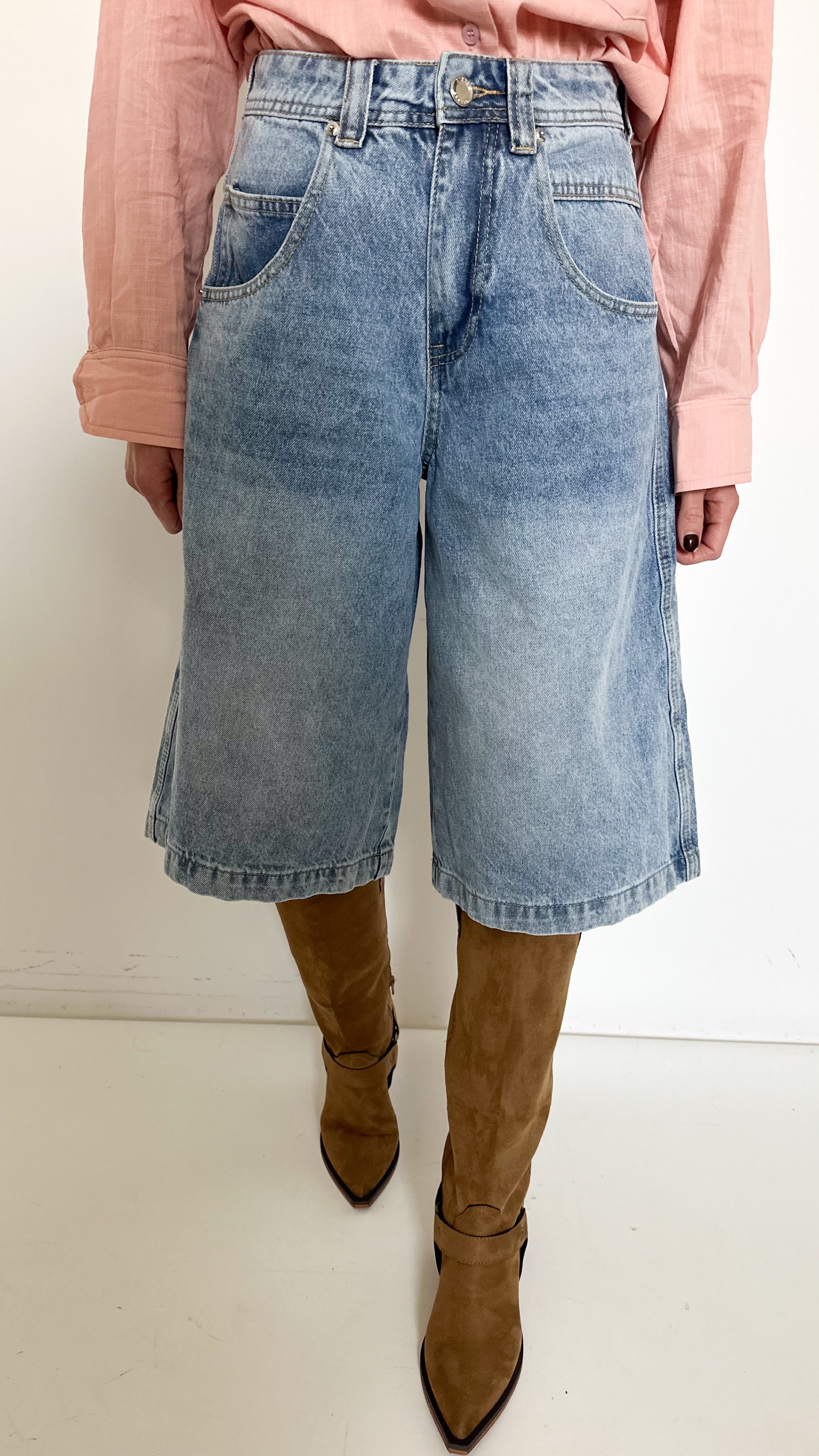 Bermuda In Denim