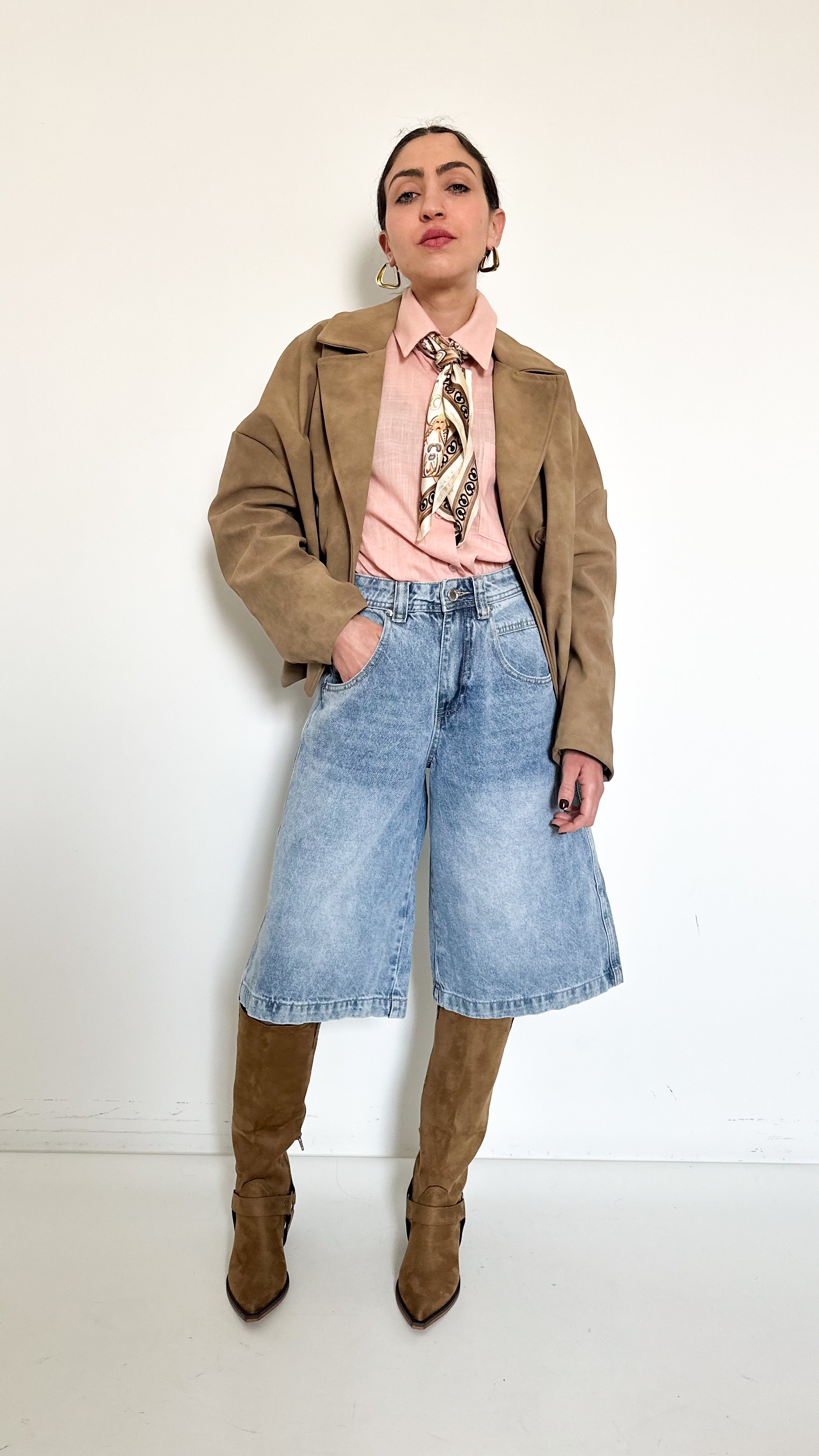 Bermuda In Denim