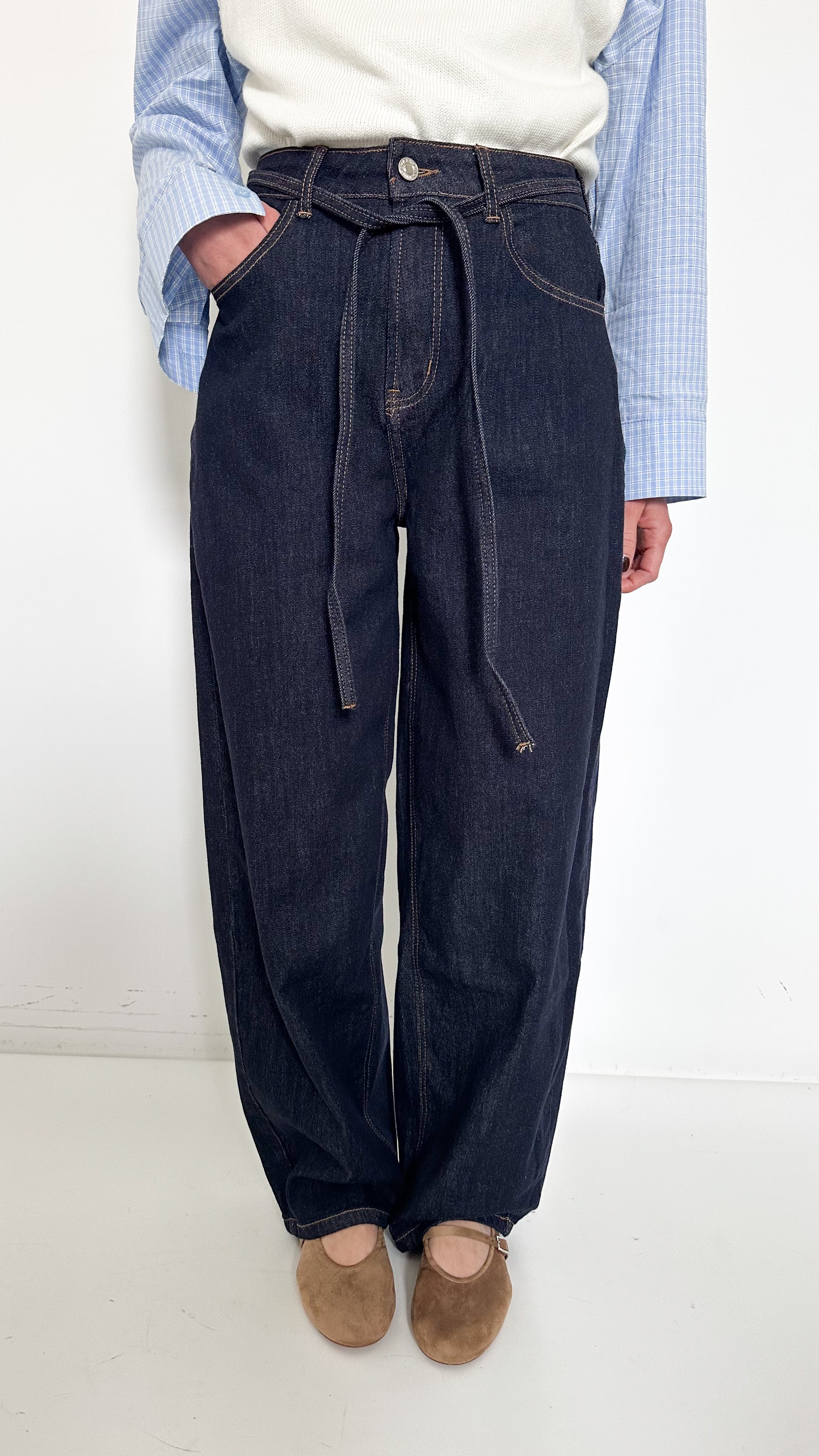 Jeans Mom Lavaggio Zero