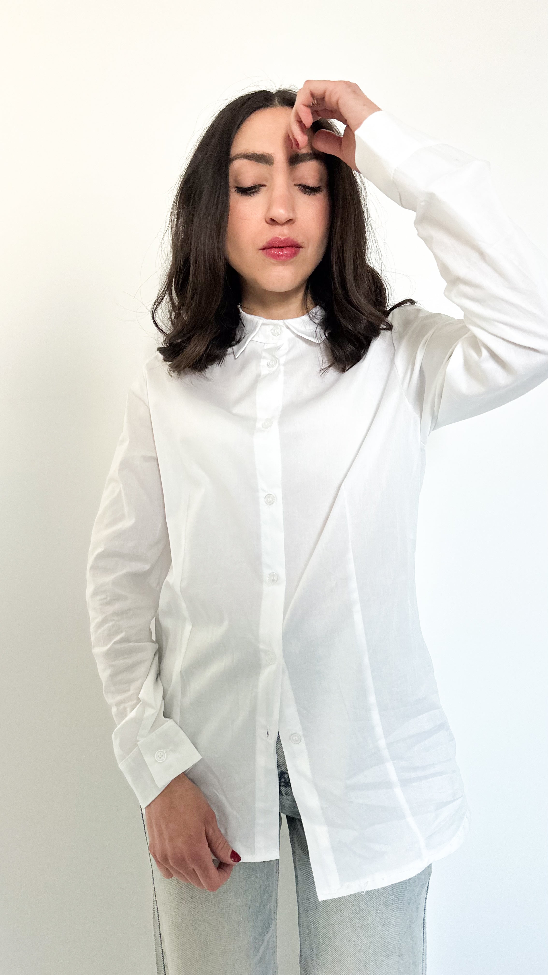 Camicia Basic Bianca