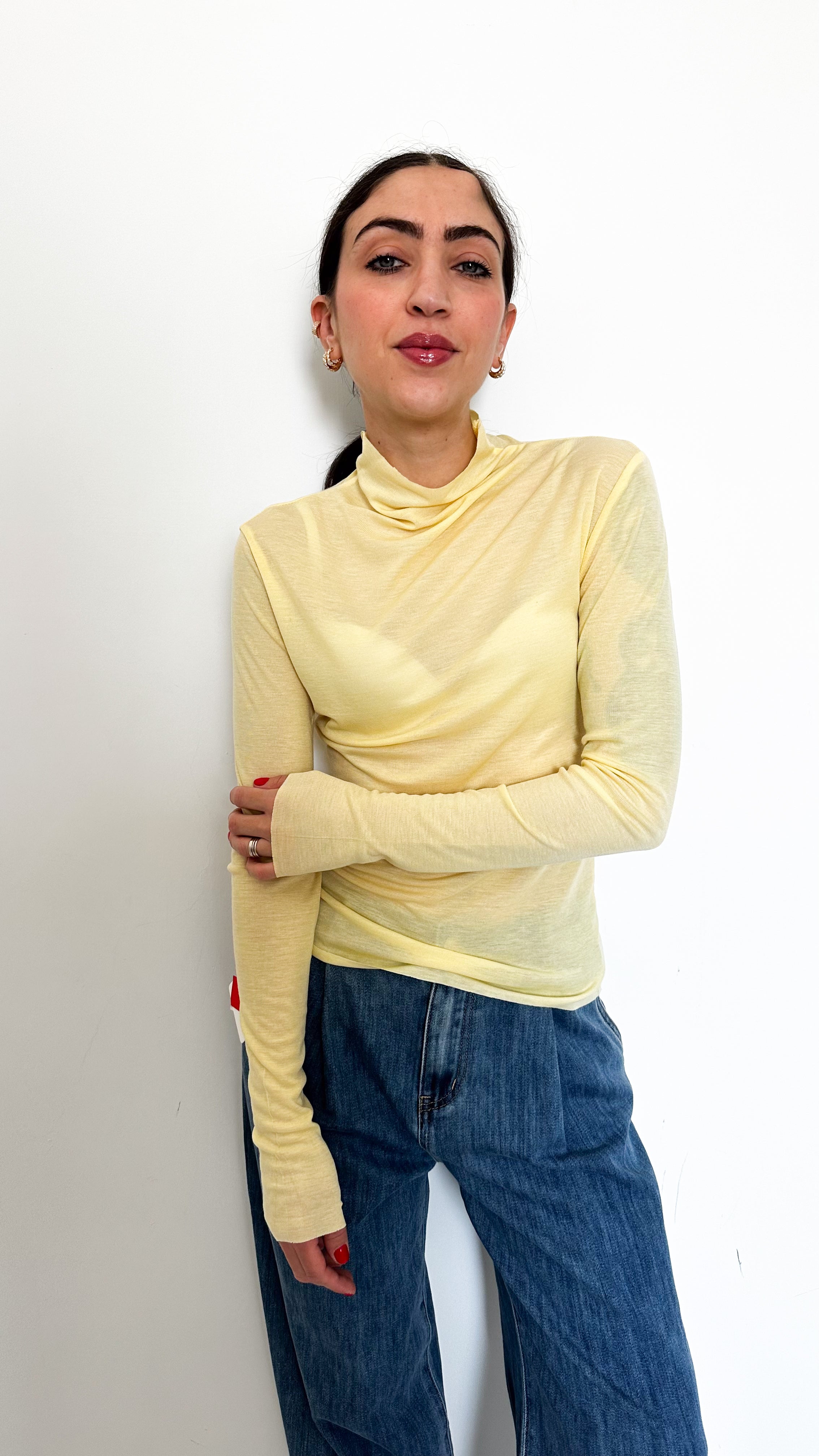 Maglia Velata Gialla
