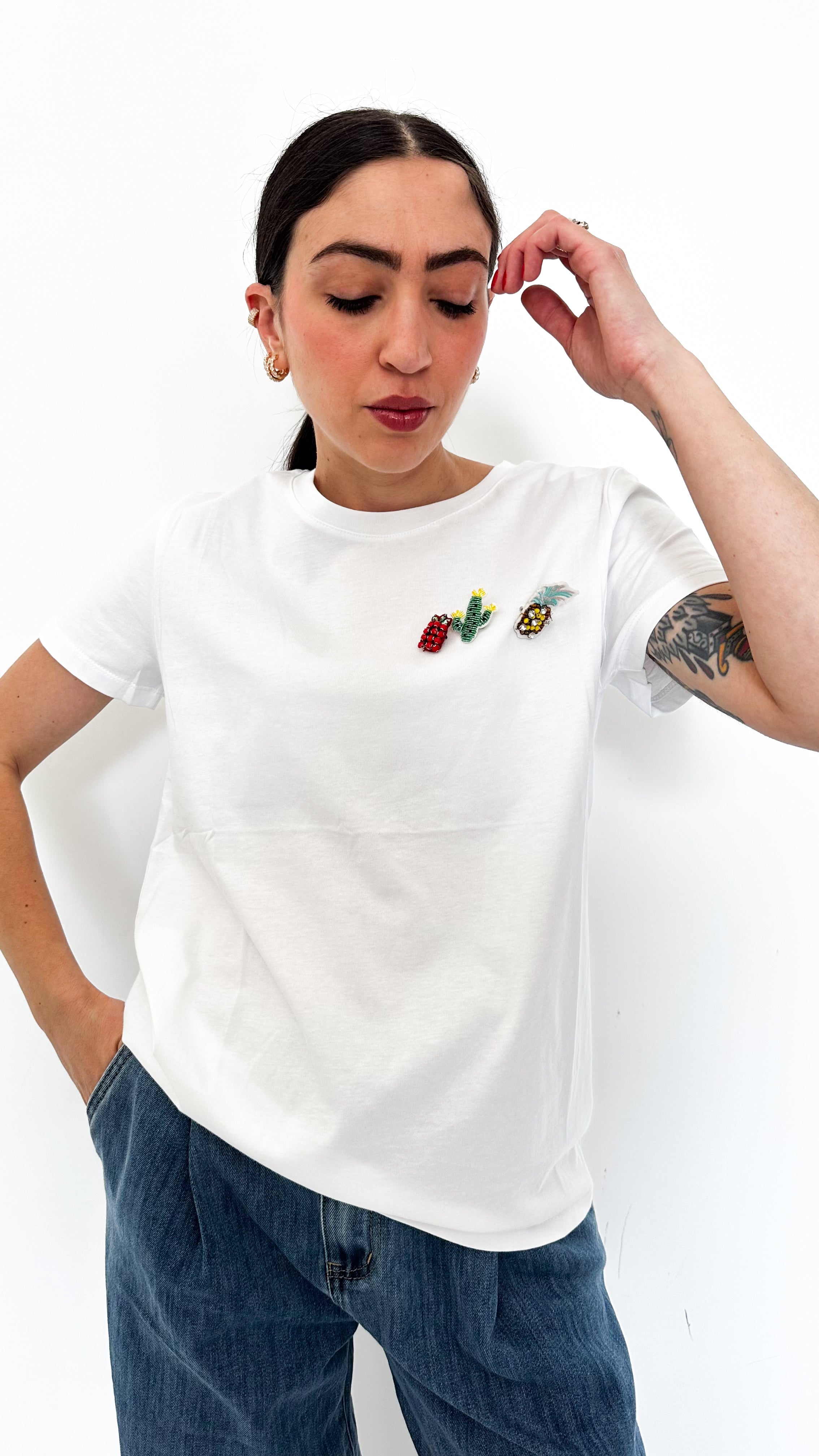 T-Shirt Con Spille
