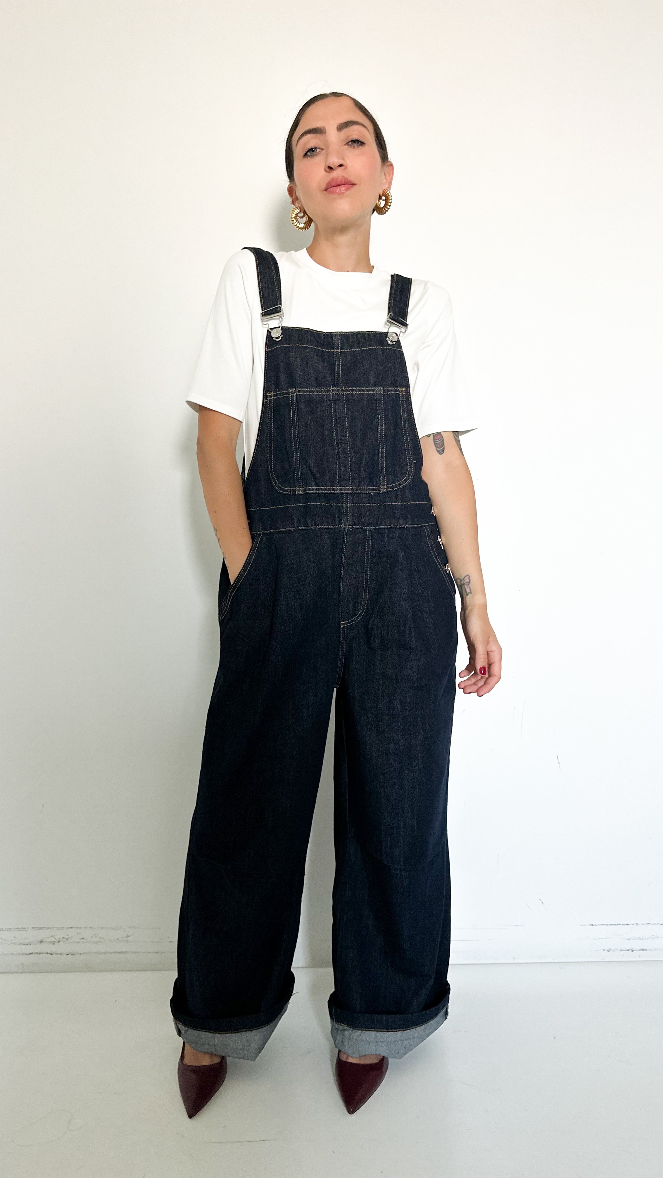 Salopette In Denim