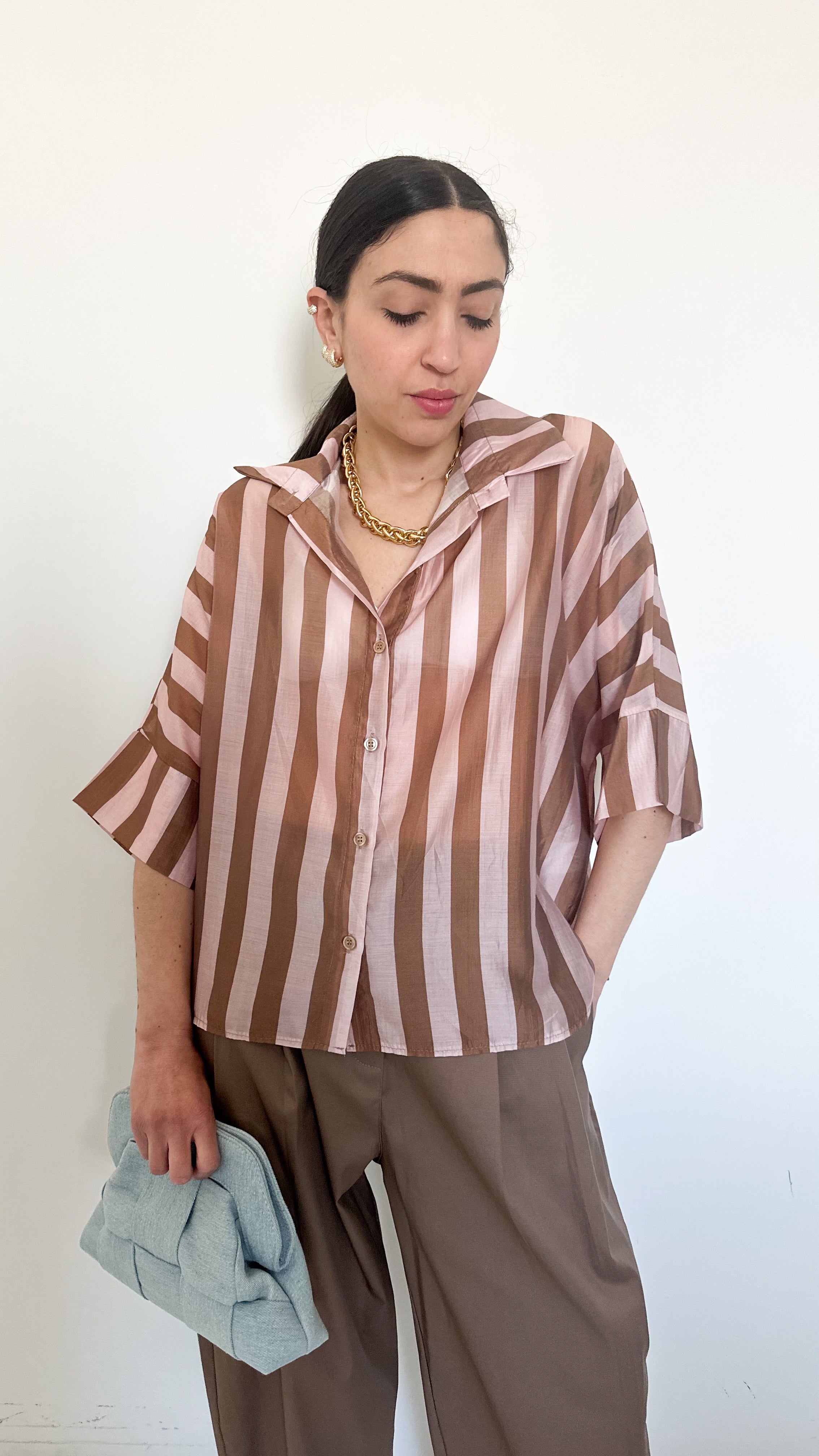 Camicia Velata A Righe