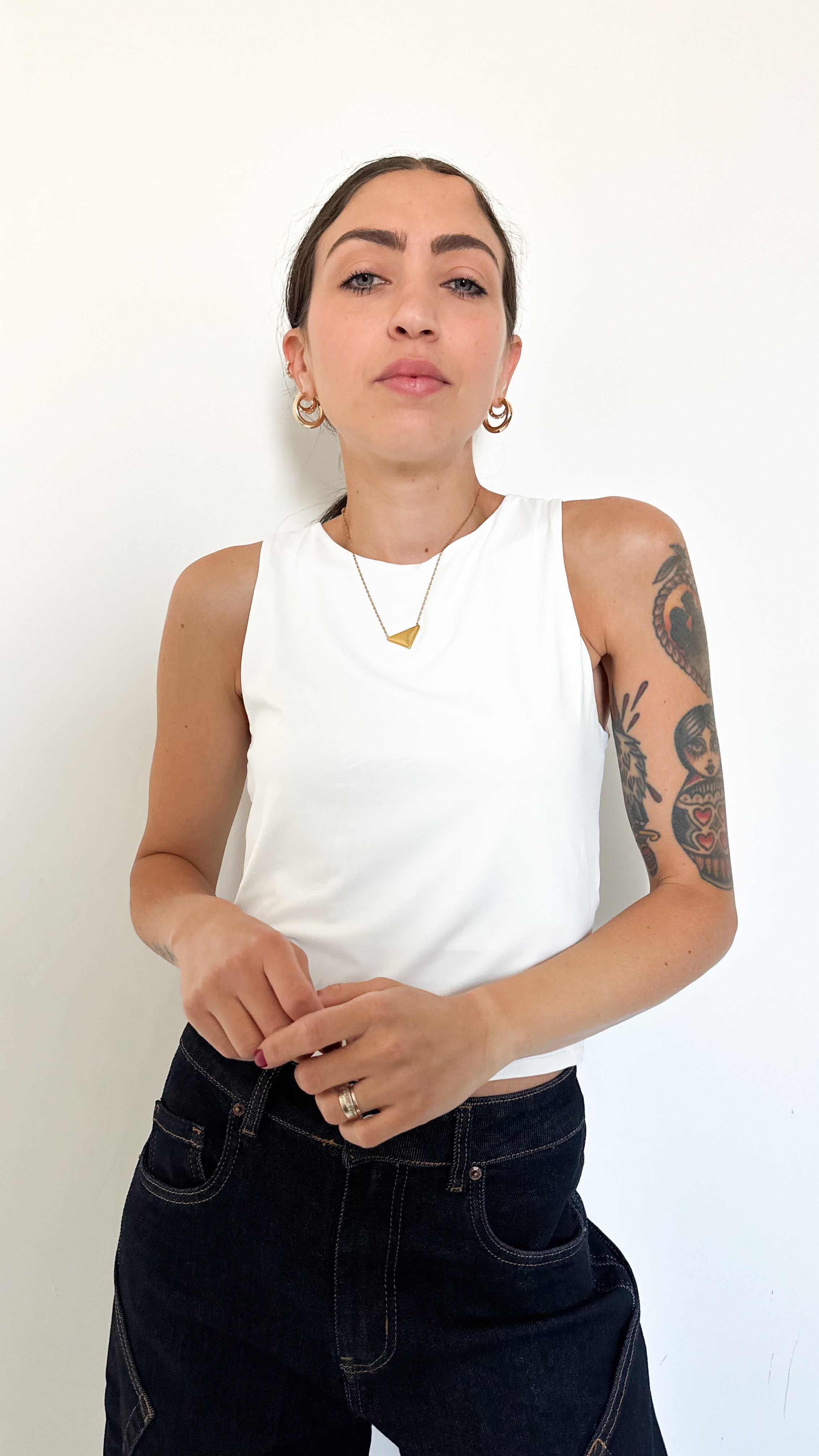 Top Basic Bianco