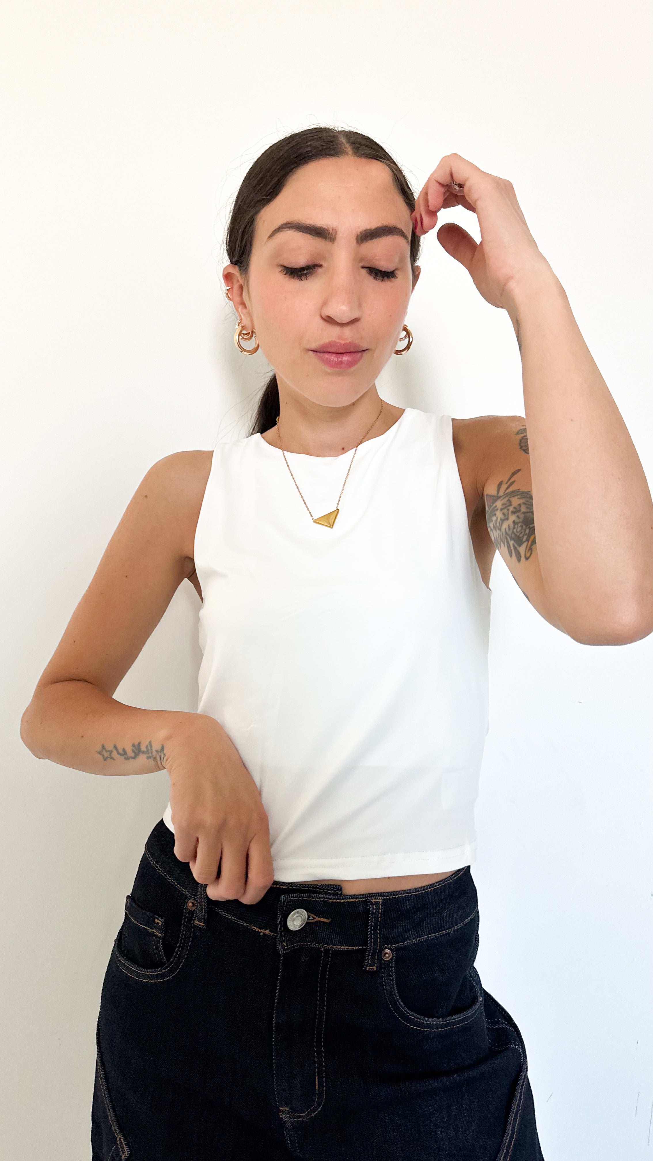 Top Basic Bianco