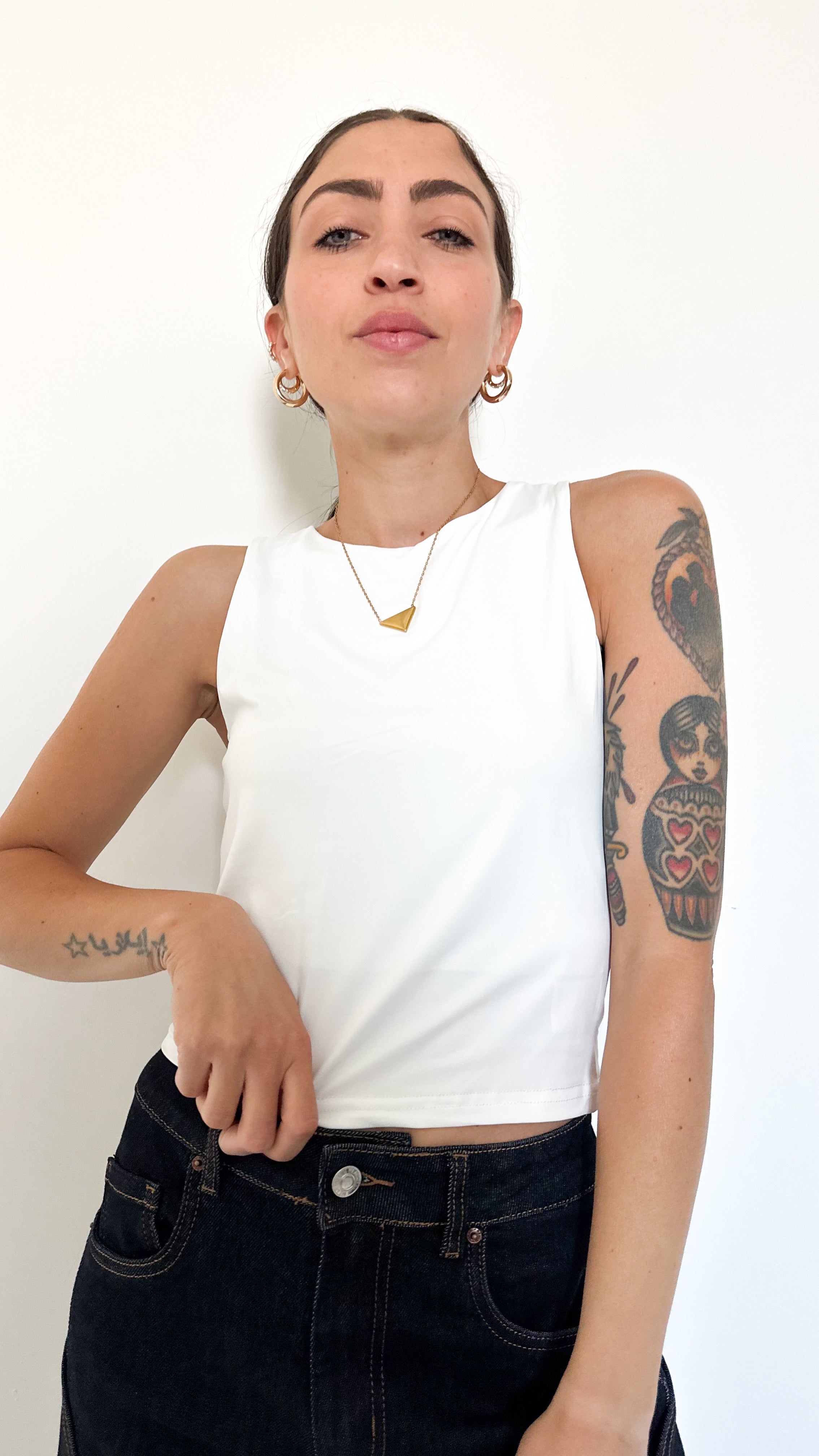 Top Basic Bianco