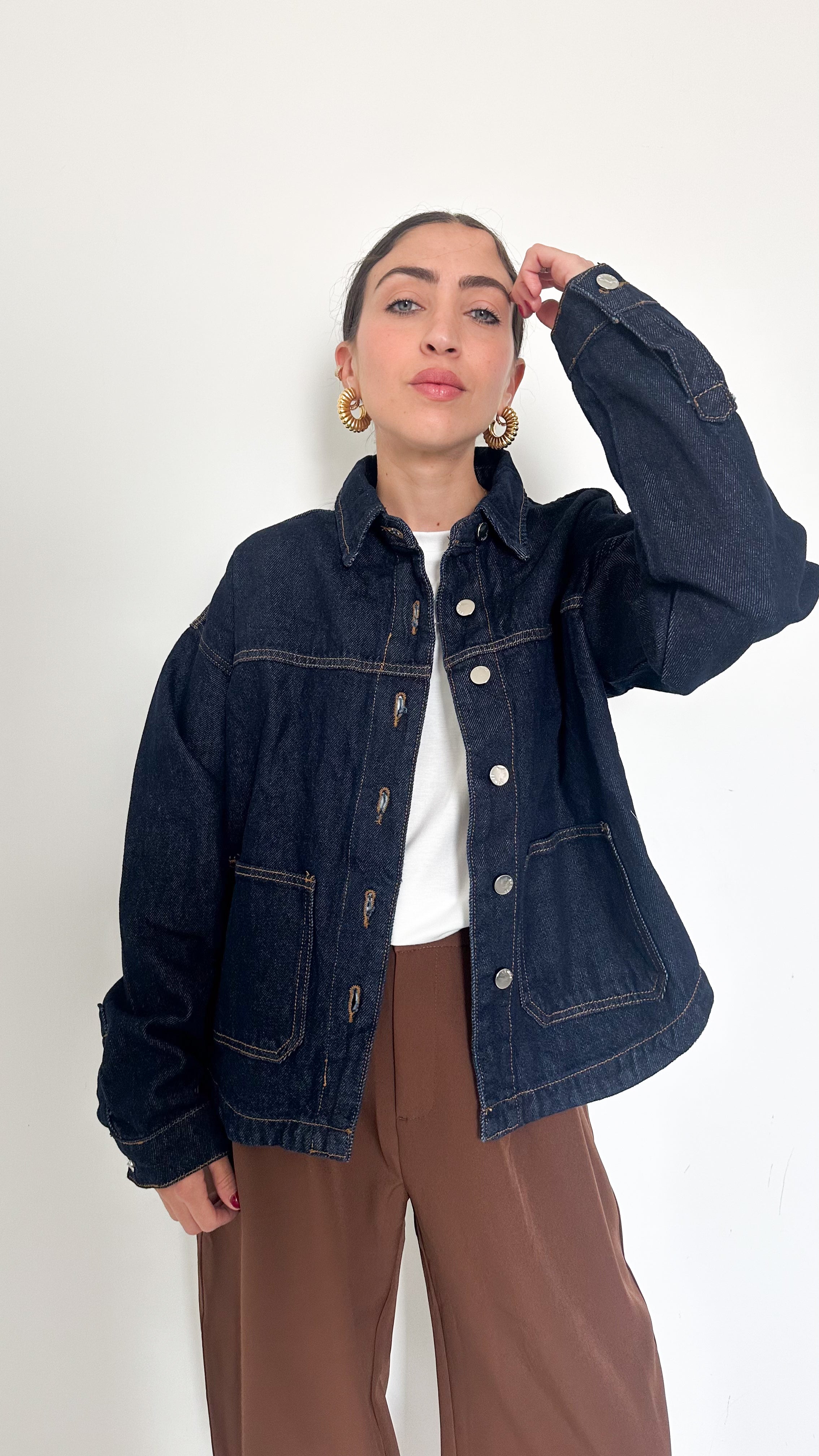 Giacca/Camicia Work In Denim