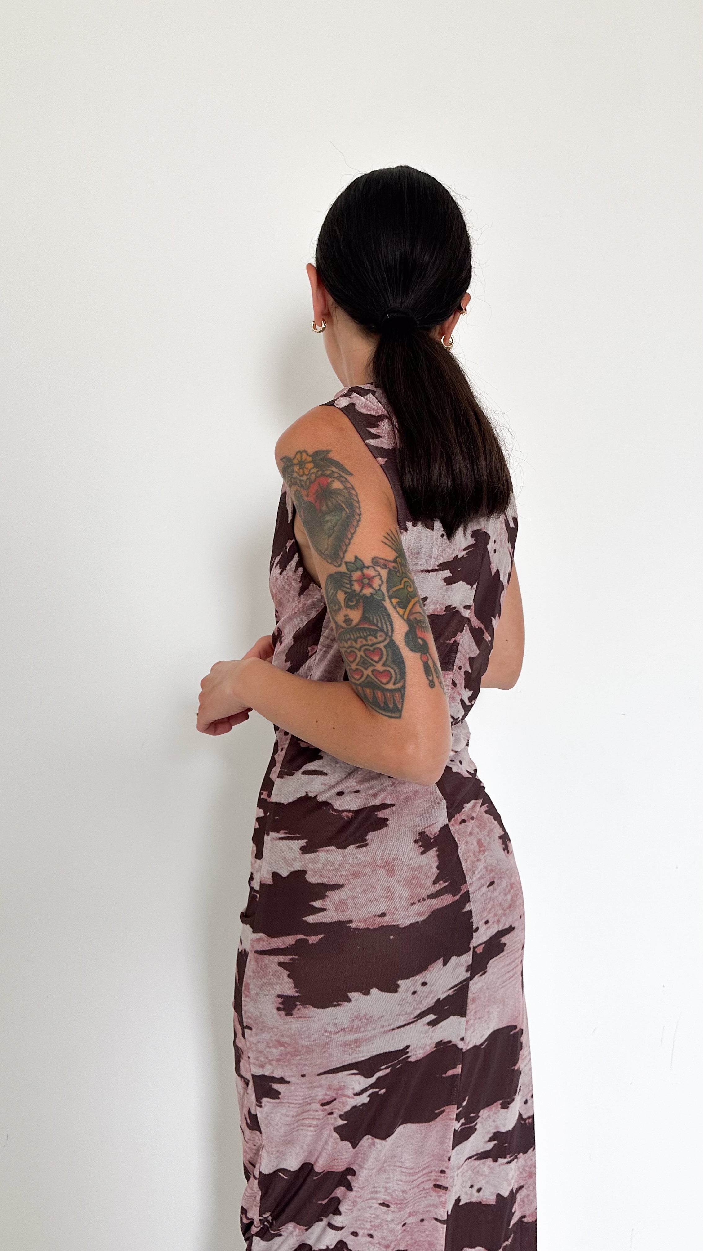 Vestito A Fantasia Con Drappeggio